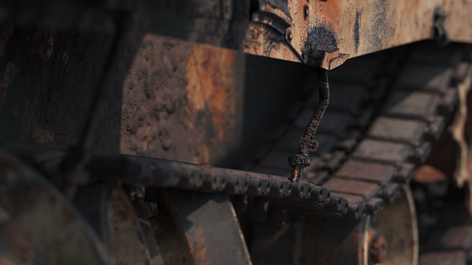 Destroyed Items M1A2 Abrams Destroyed 3D model | CGTrader