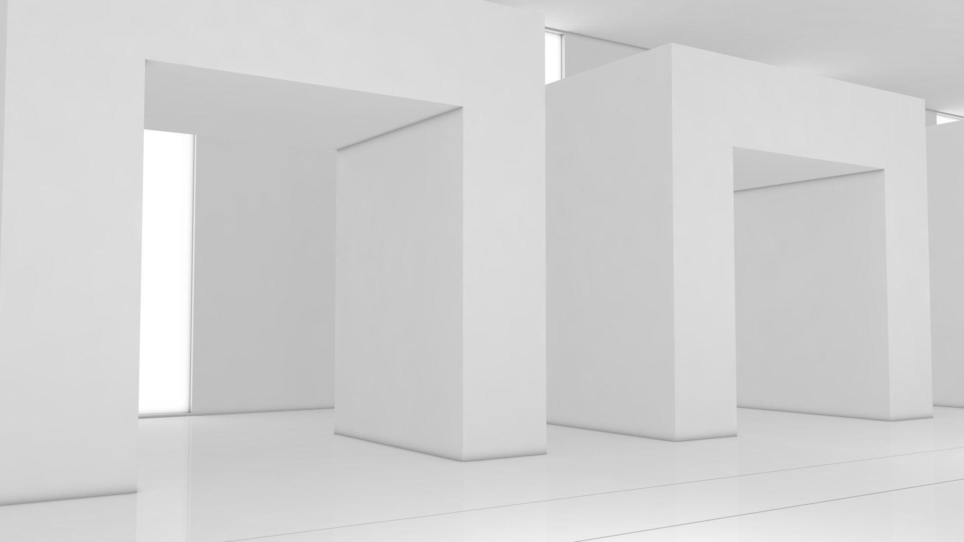 Sci Fi Warehouse 3D model_7