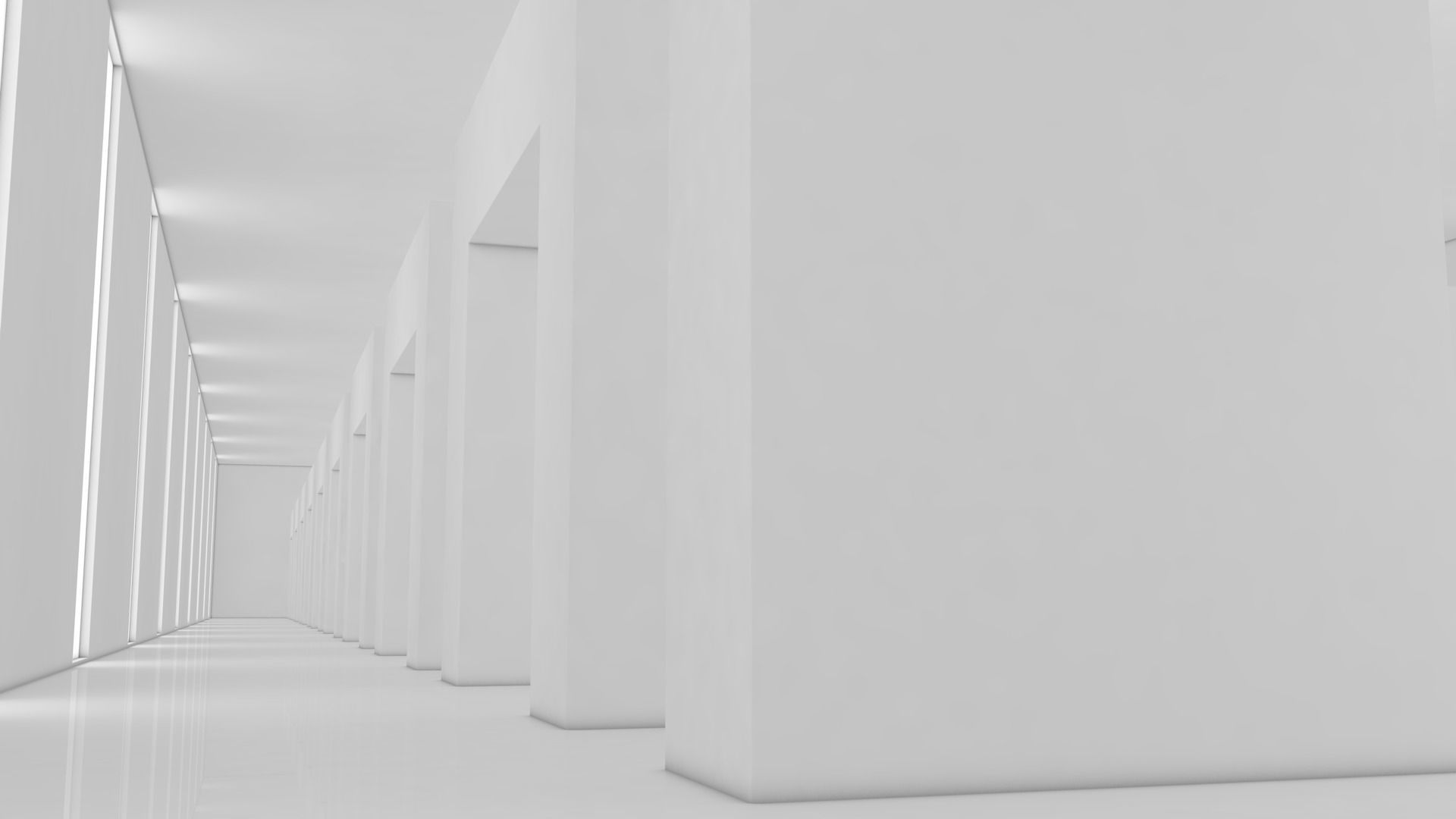 Sci Fi Warehouse 3D model_6