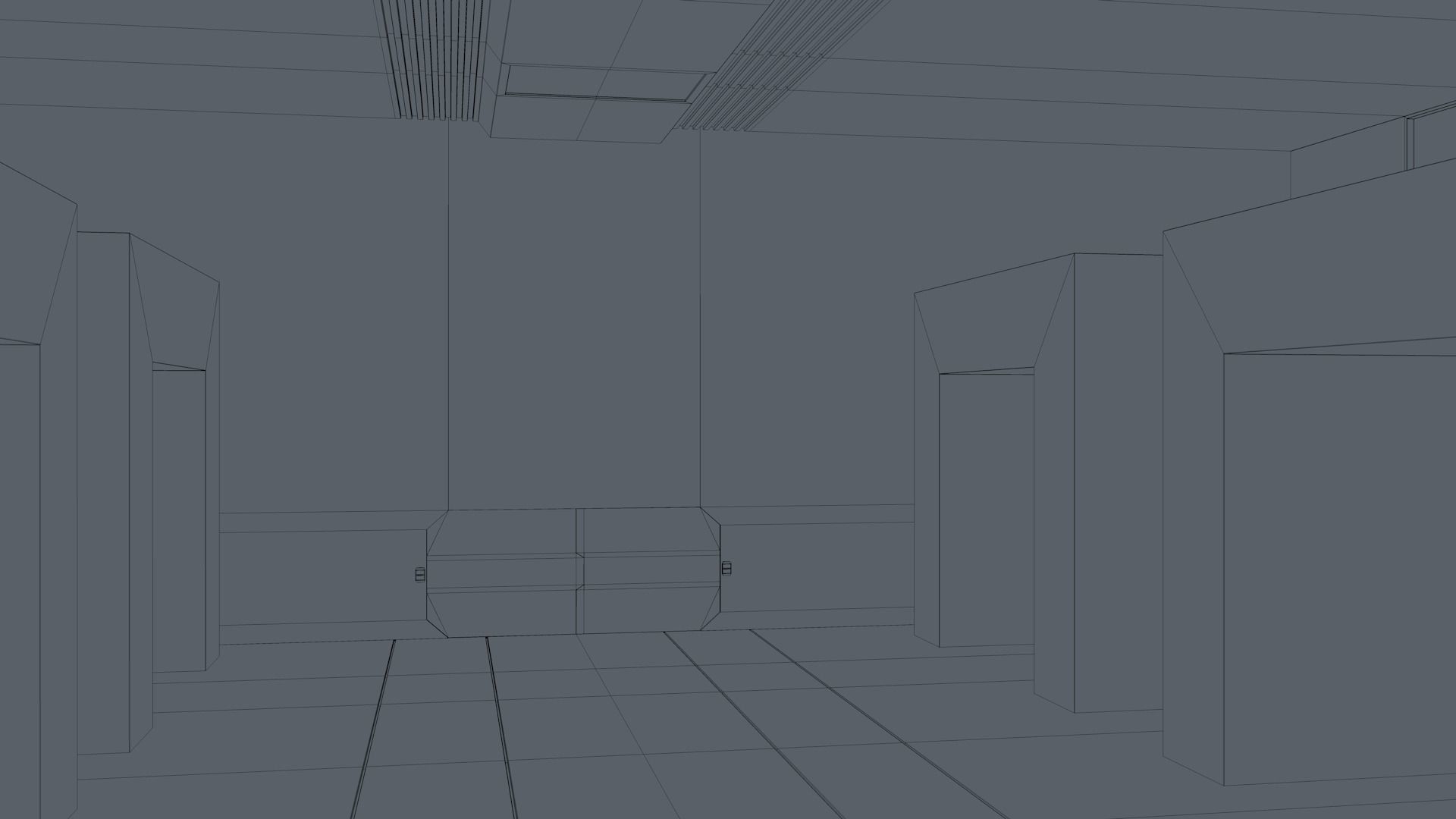 Sci Fi Warehouse 3D model_16
