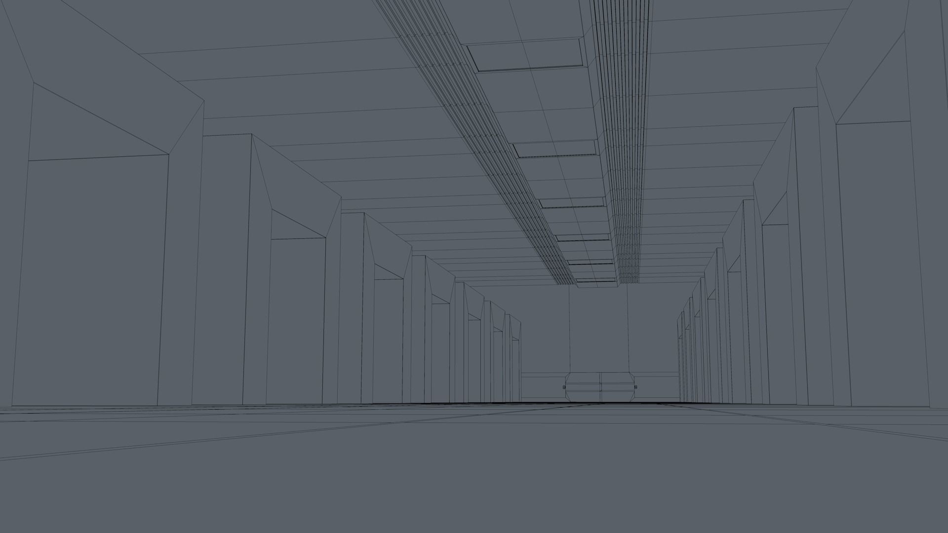 Sci Fi Warehouse 3D model_14