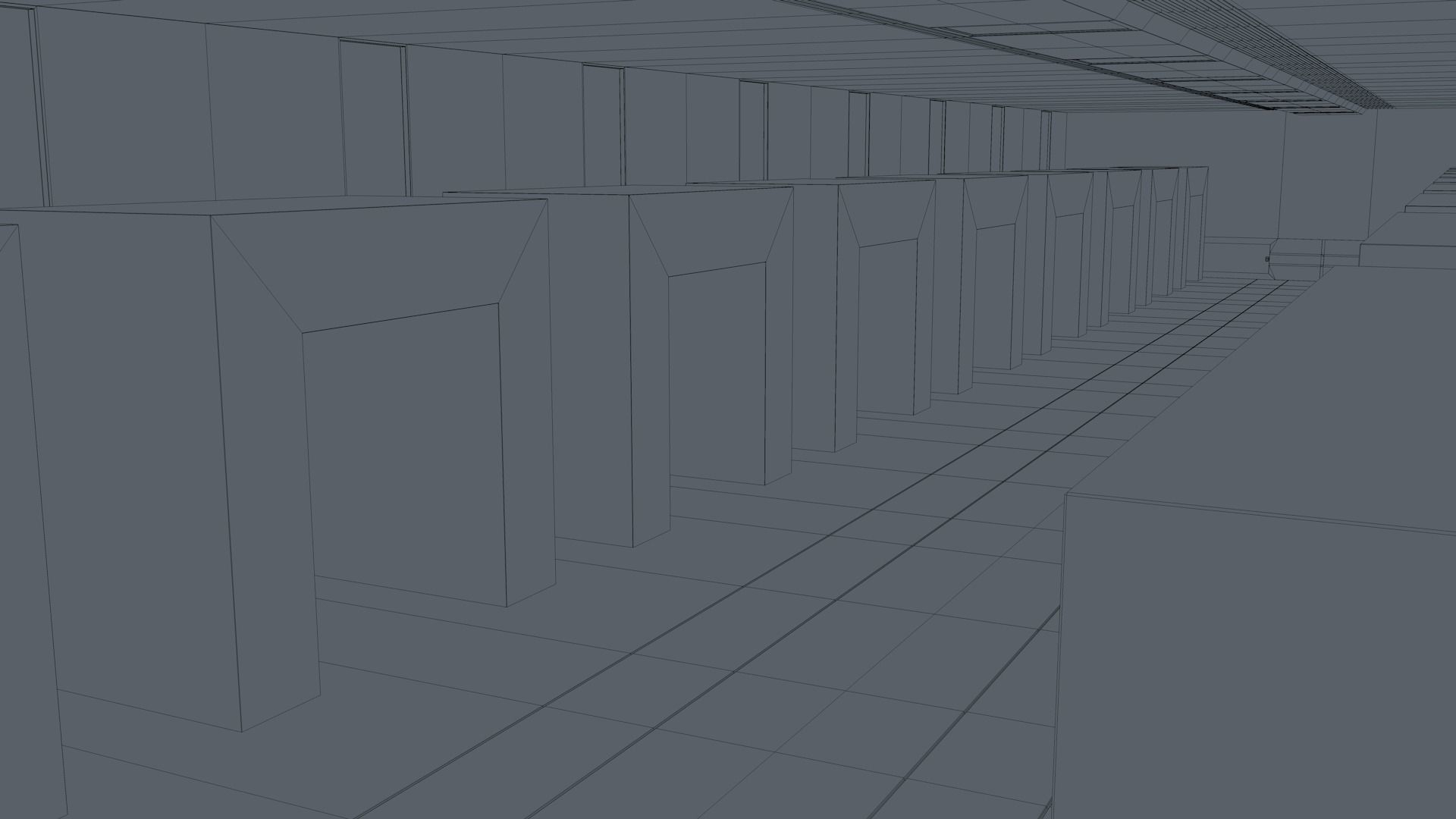 Sci Fi Warehouse 3D model_10