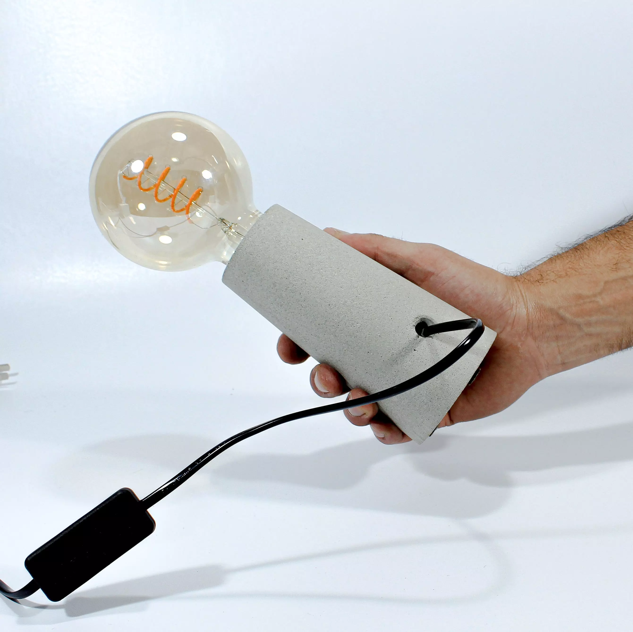 Concrete Lamp Mold Kairos Digital 3D File  3D print model_0