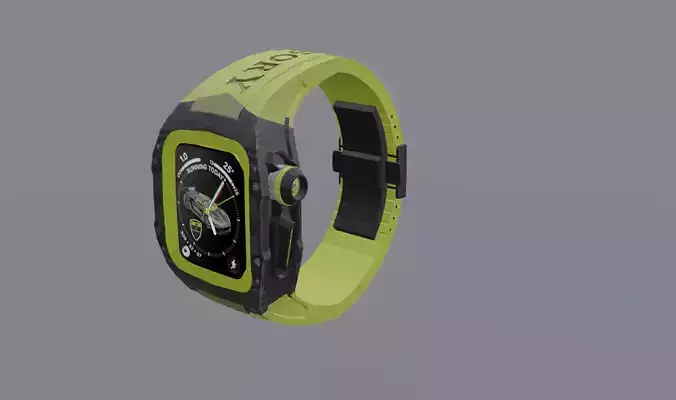 Mansory Apple Watch case Low-poly 3D model