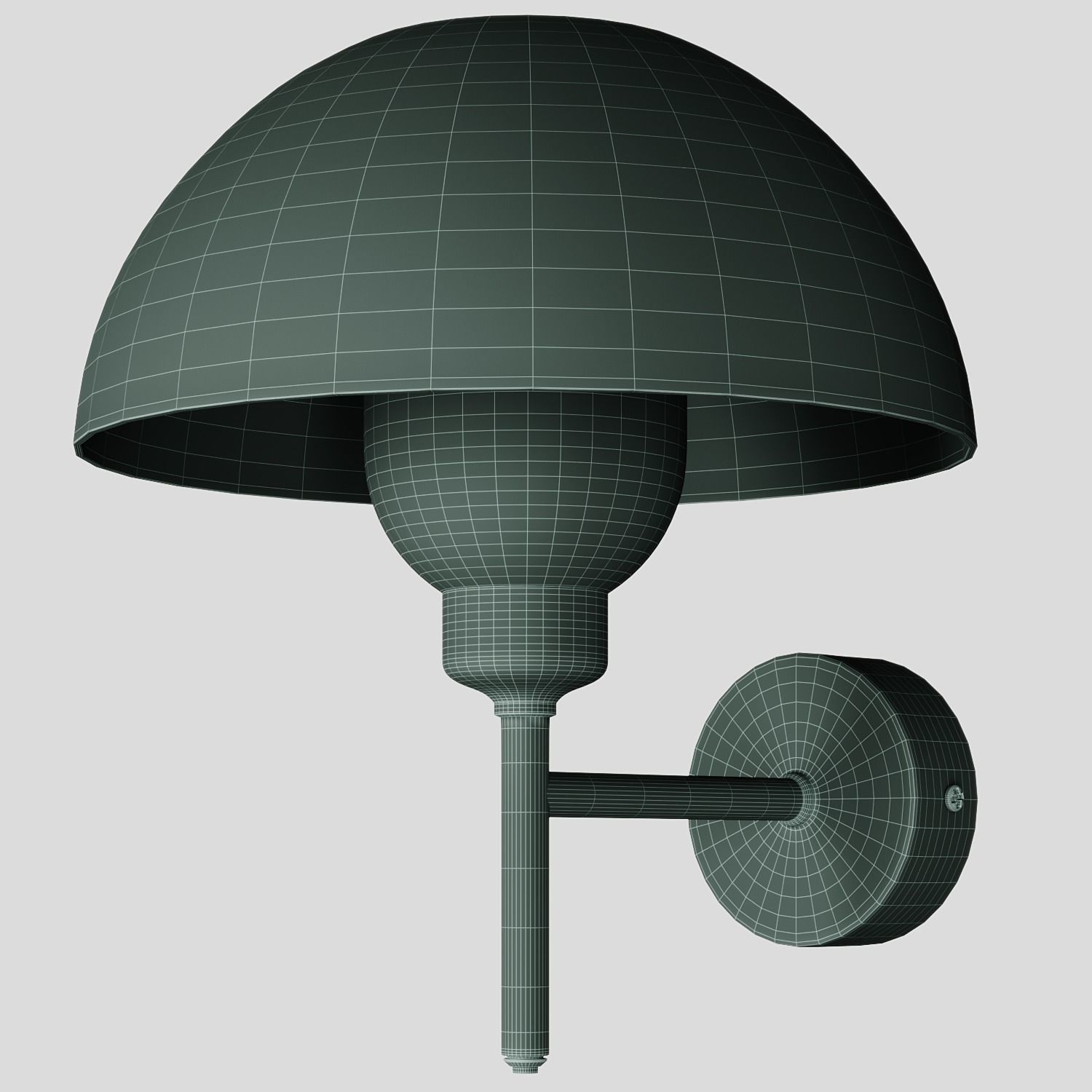 Wall light Maytoni Memory MOD177WL 01B-001 3D model_1