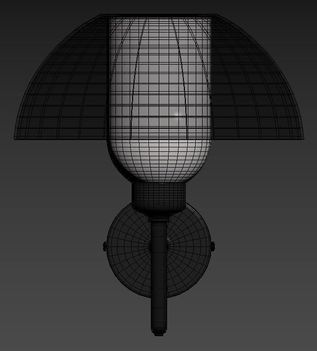 Wall light Maytoni Memory MOD177WL 01B-001 3D model_2