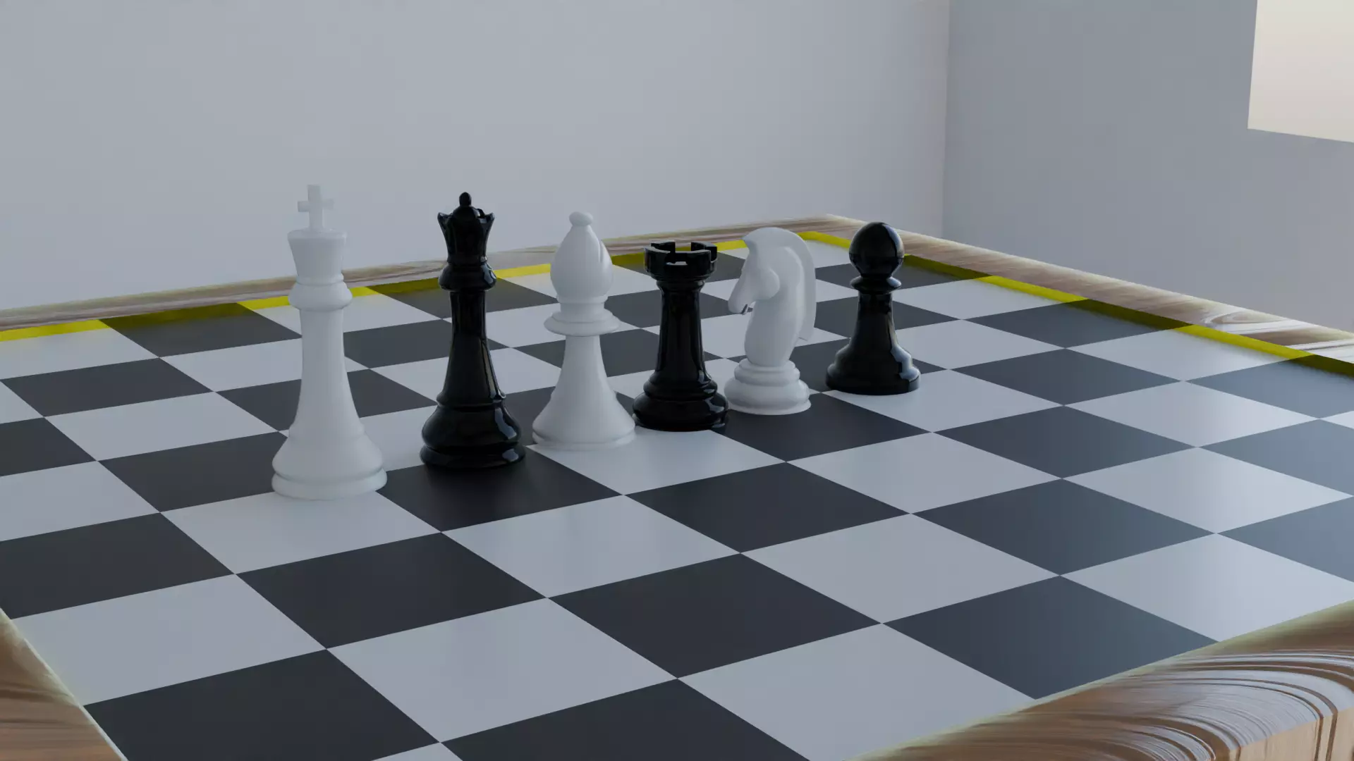Chess Set Free 3D model