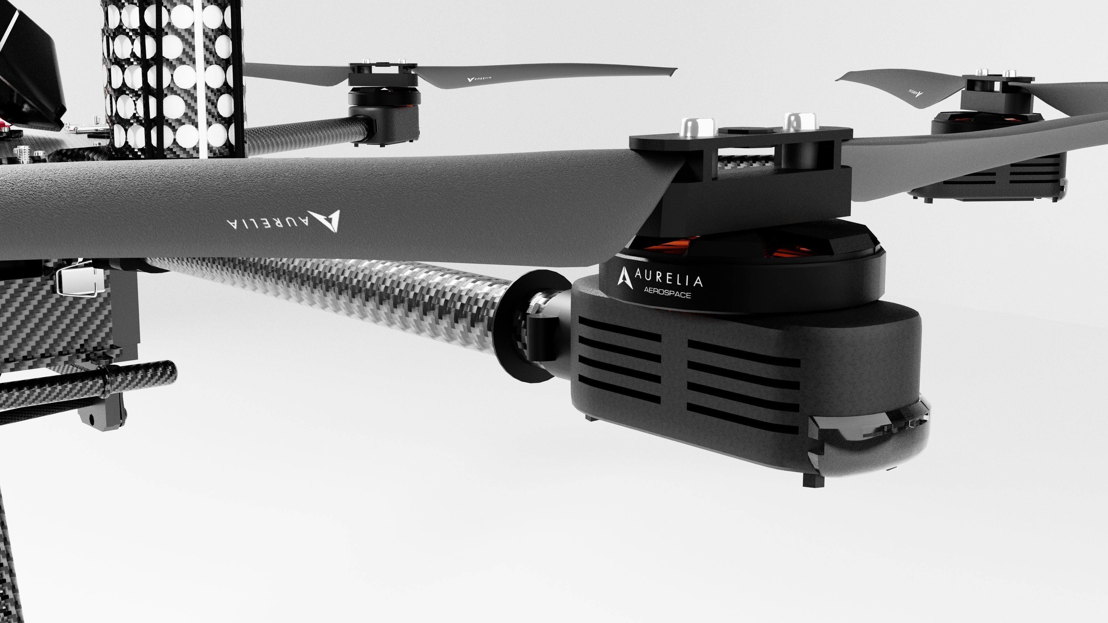 Aurelia X6 v2 Pro Drone 3D model_8