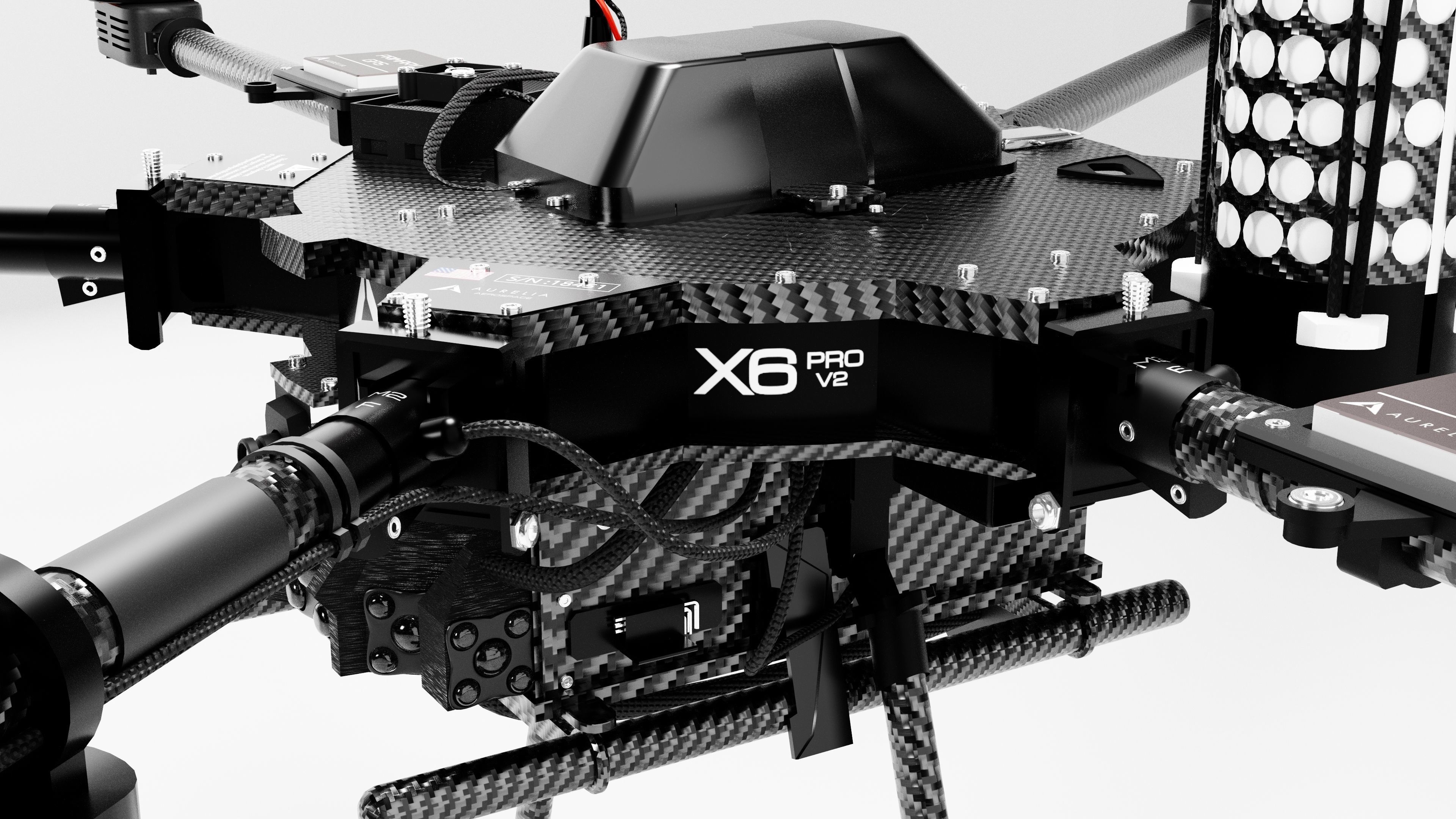 Aurelia X6 v2 Pro Drone 3D model_3