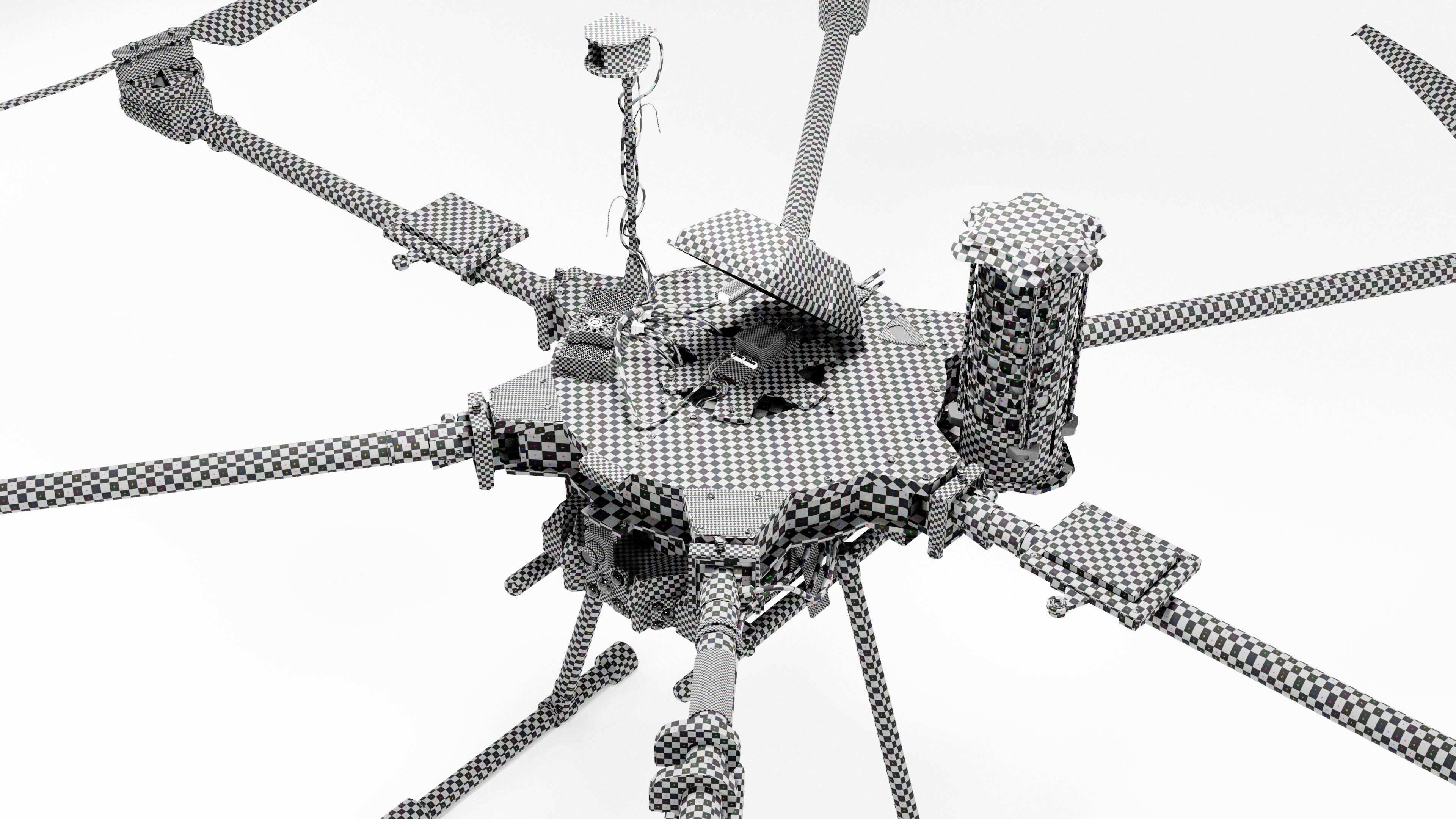 Aurelia X6 v2 Pro Drone 3D model_10