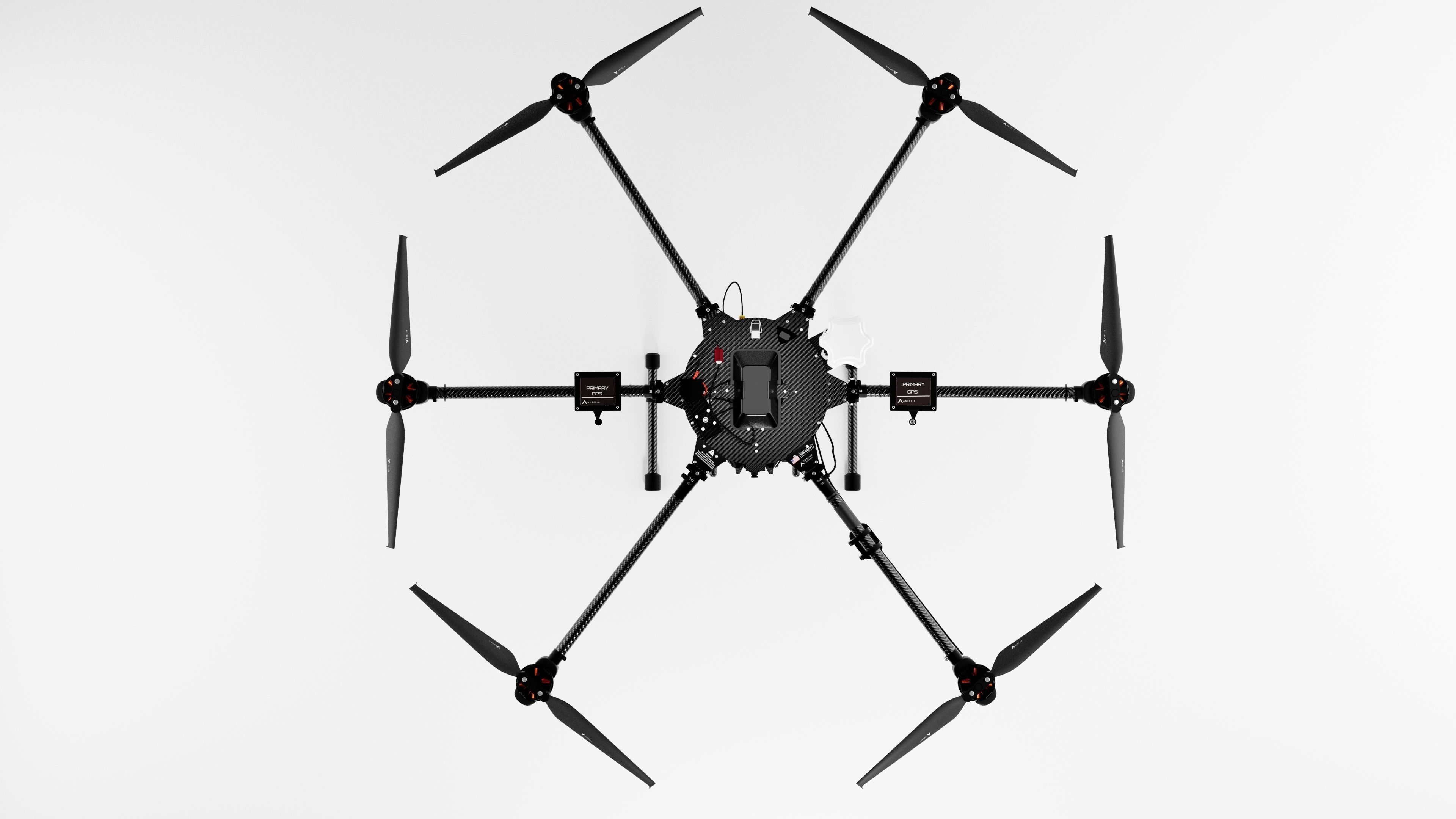 Aurelia X6 v2 Pro Drone 3D model_9