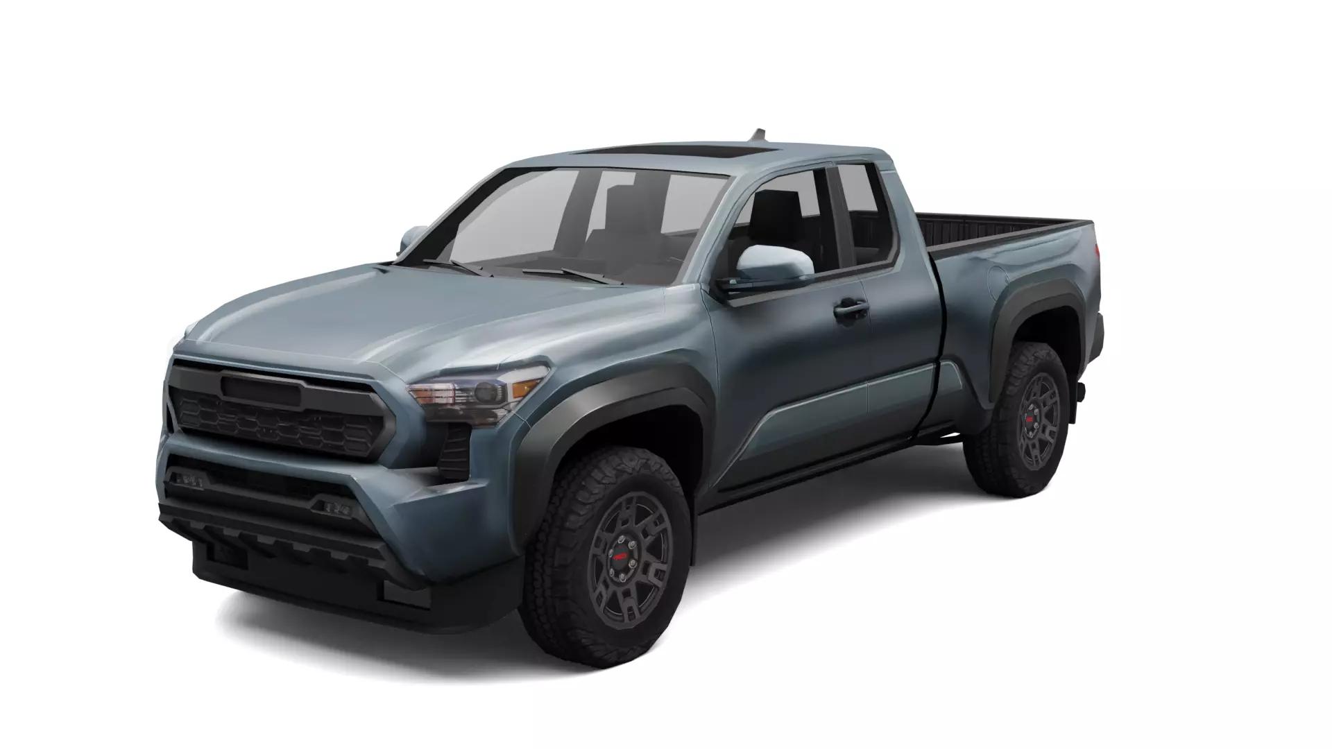 Toyota Tacoma 2024 Low-poly 3D model