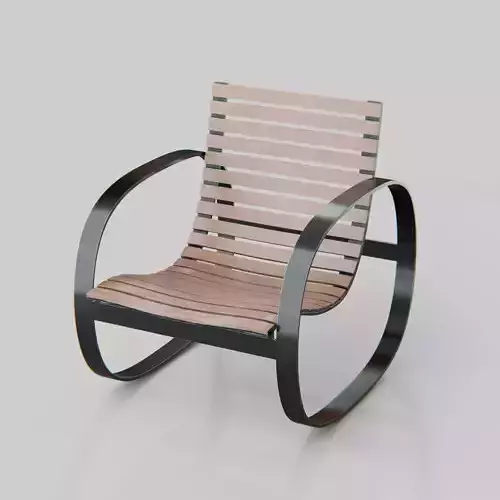 Metal Rocking Chair