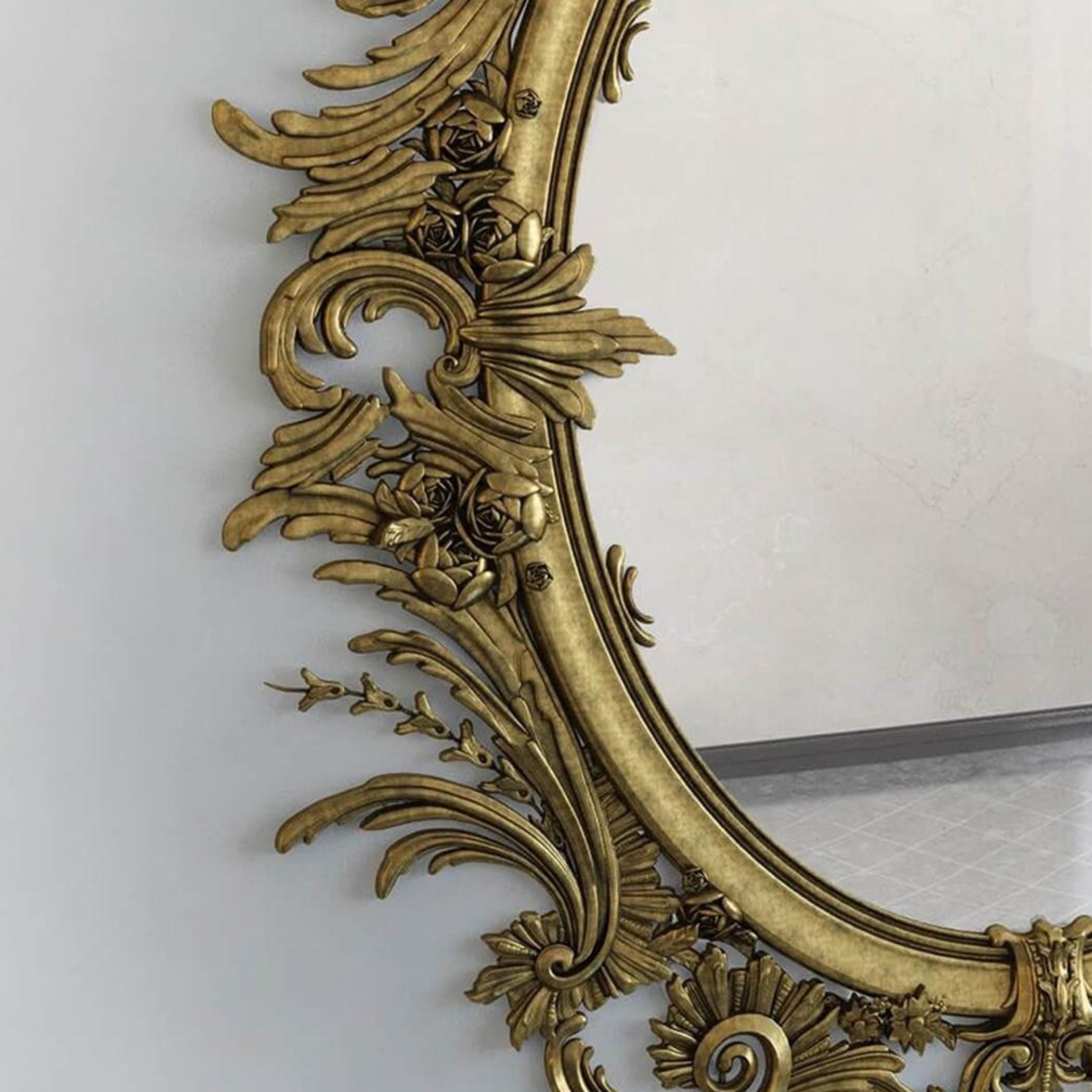 European decorative mirror 3D model_4