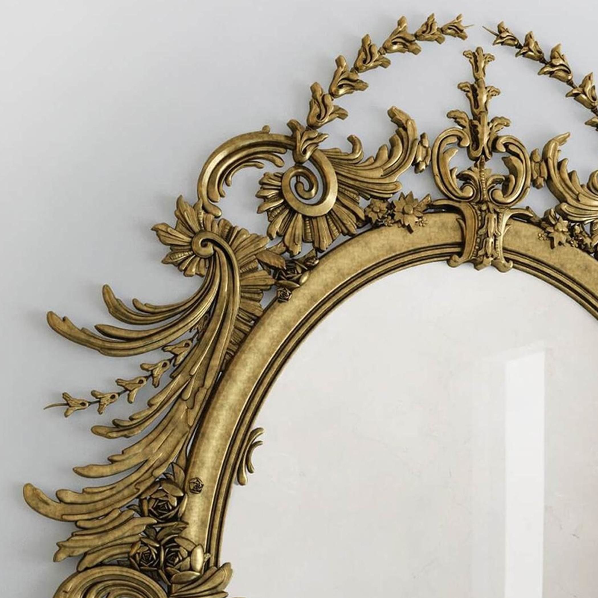 European decorative mirror 3D model_3