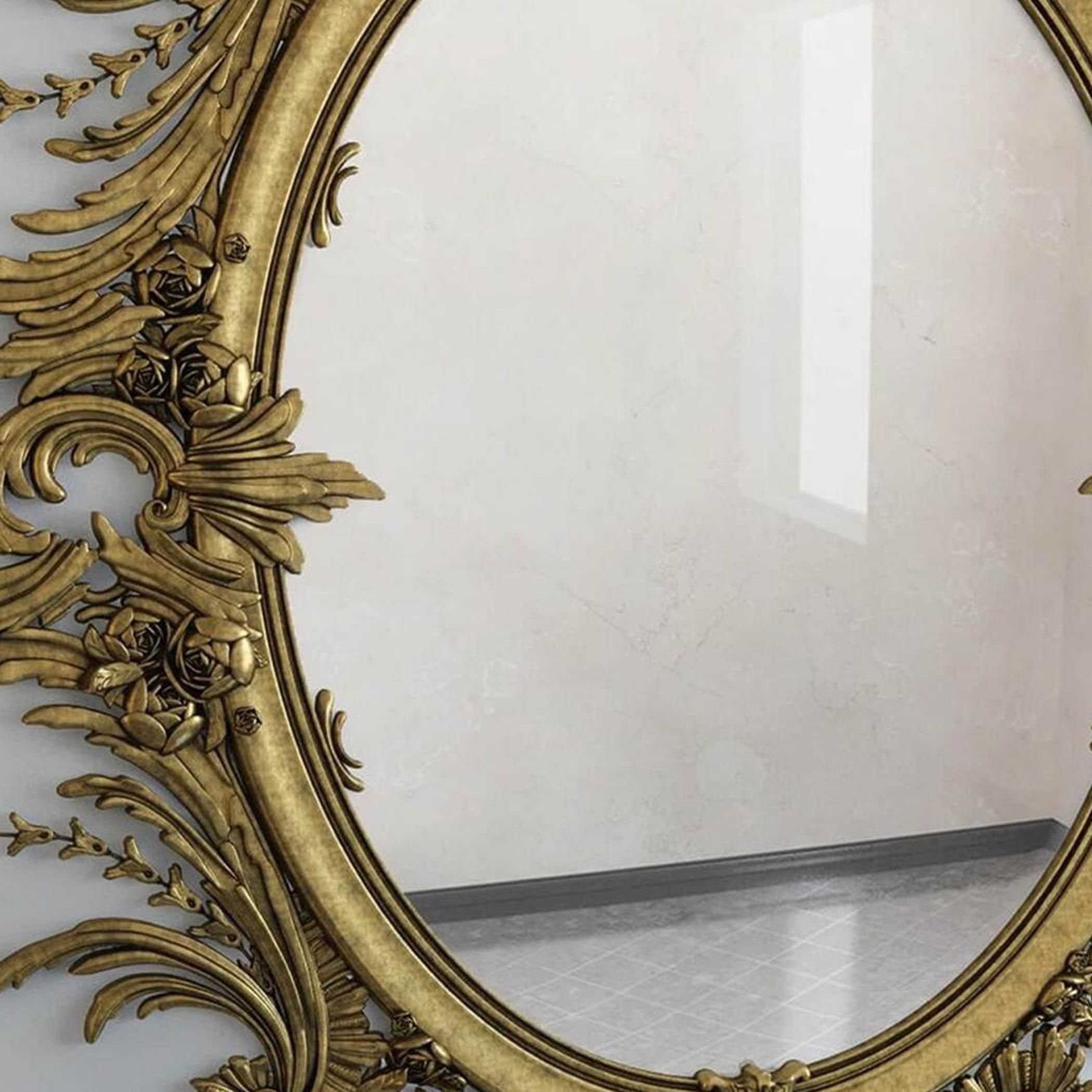 European decorative mirror 3D model_5