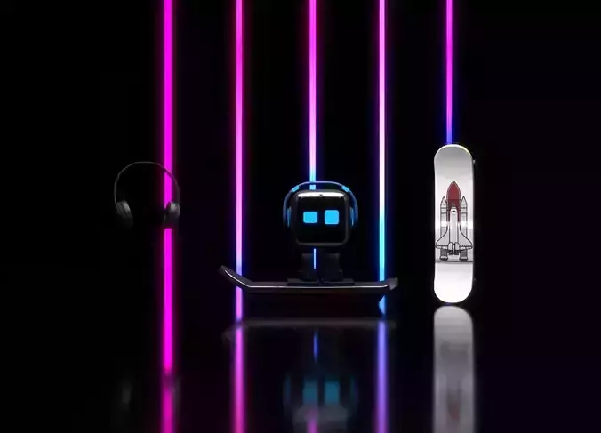 Emo AI Robot  3D model