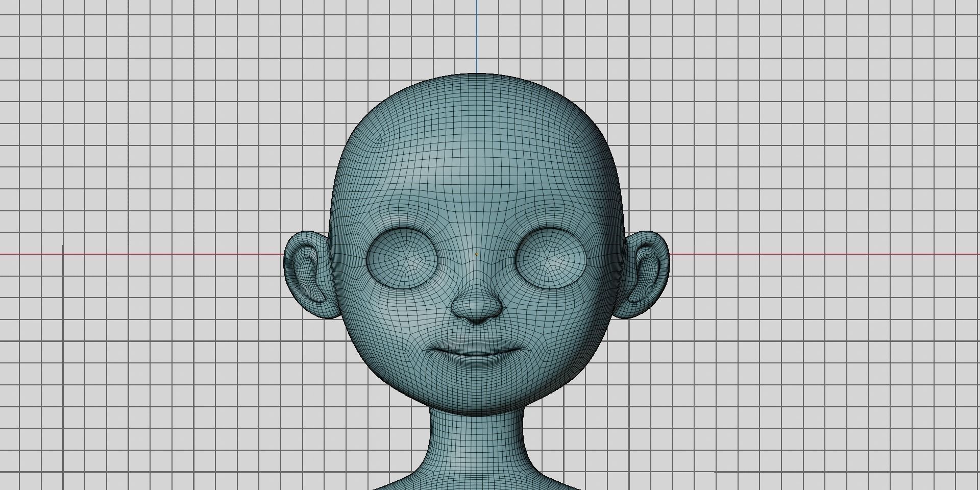 cartoon boy 3D model_19