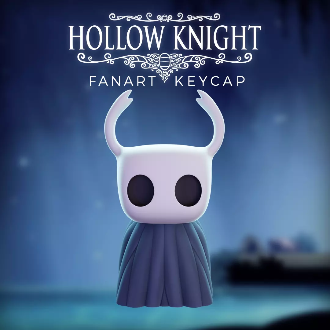 HOLLOW KNIGHT - KEYCAP TO PRINT 3D print model