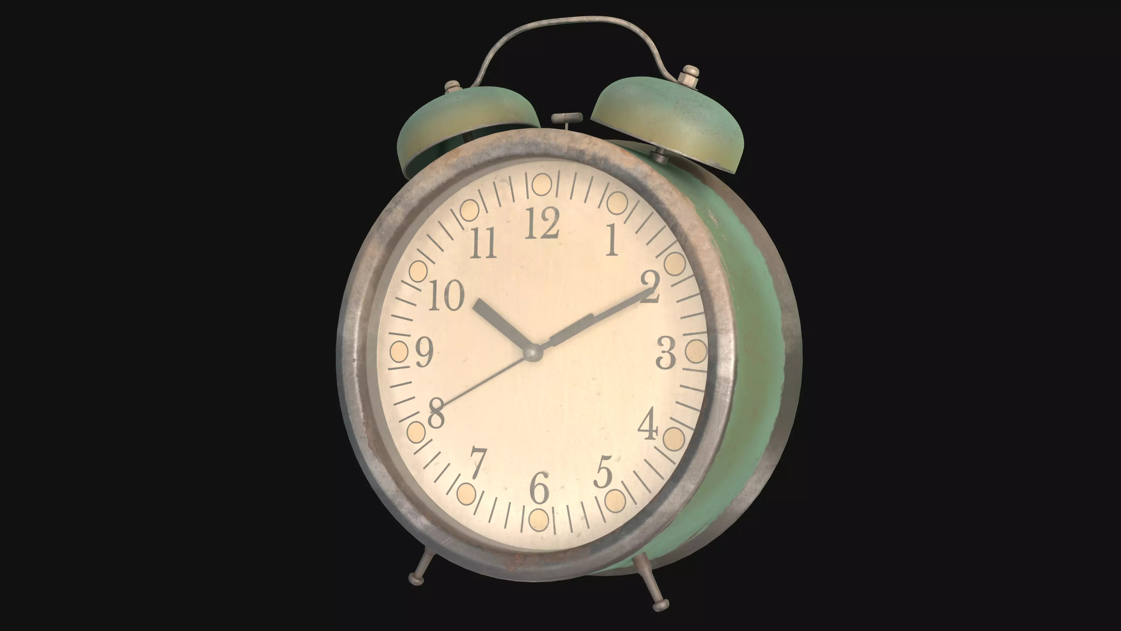 Alarm clock 3D model_0
