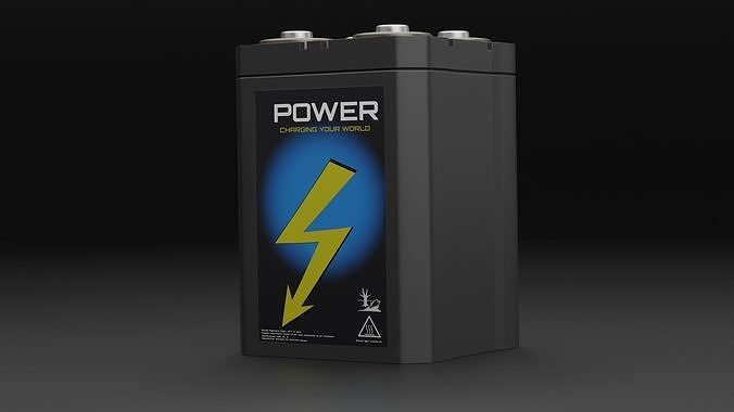 Batteries Heavy Duty Batteries 3D model