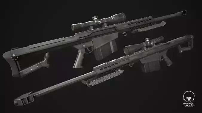 The Barrett M82 Sniper Rifle