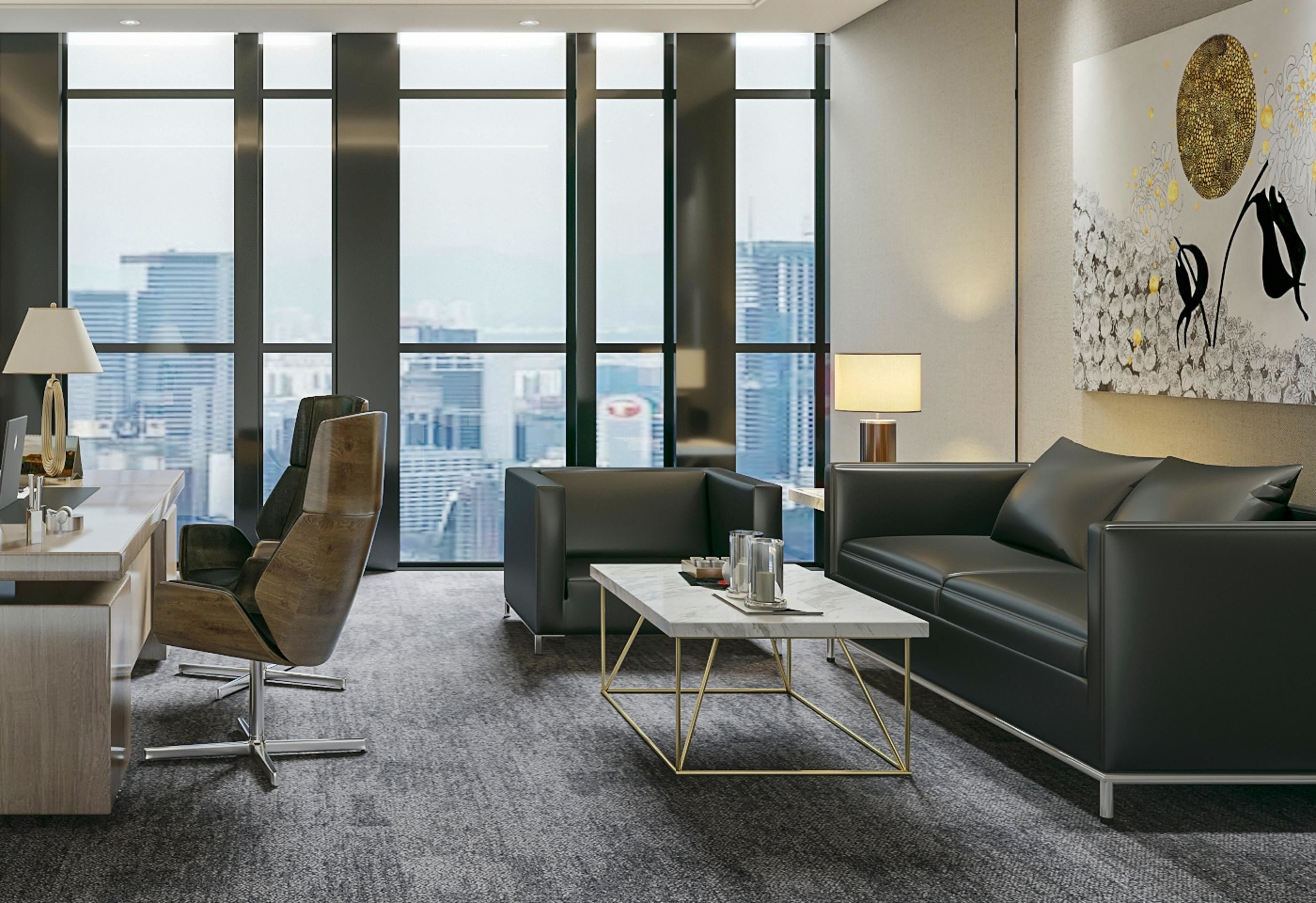 Manager Modern Office 3D model_3