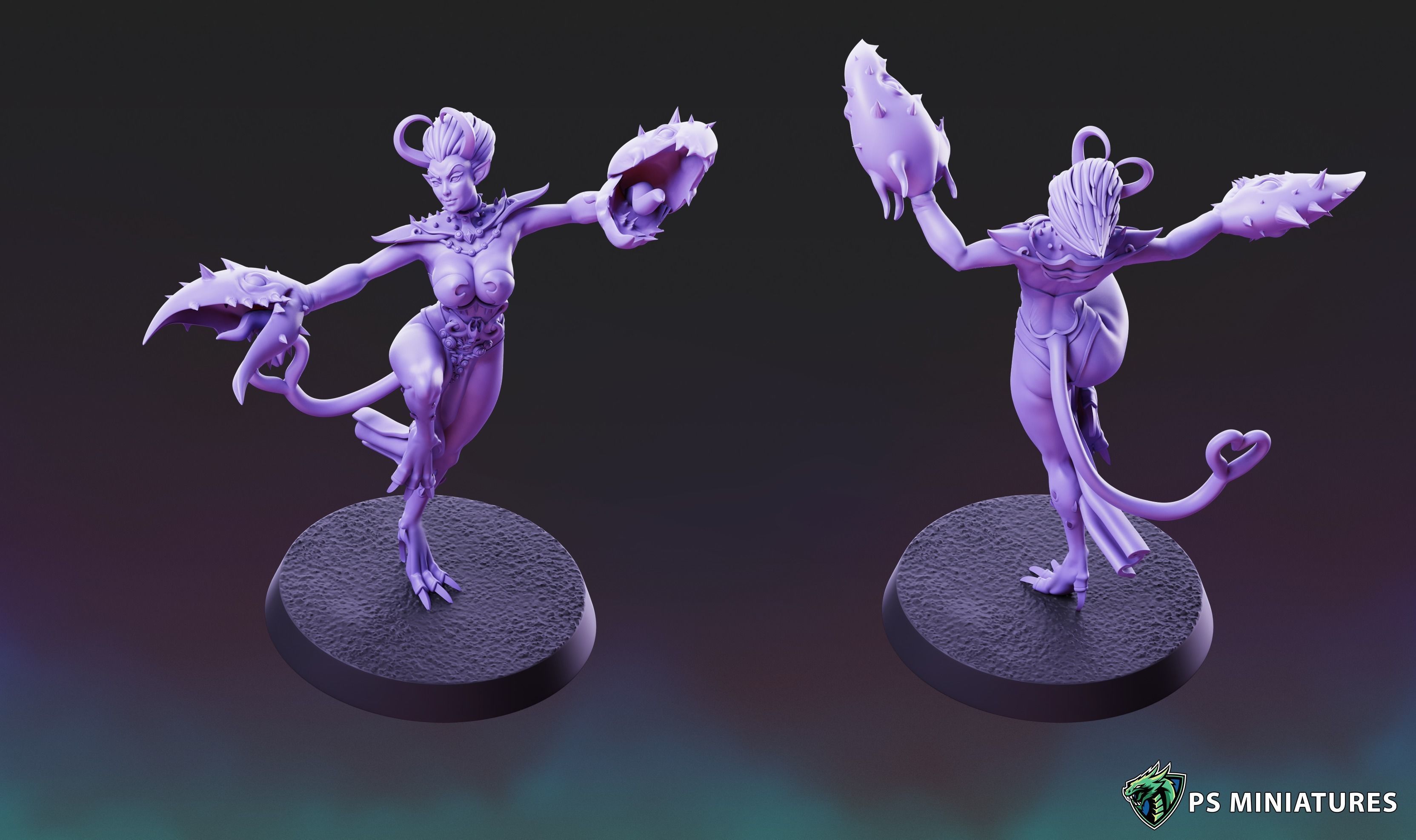  Demons of Excess - Demonettes Vol 1 Bundle 3D print model_22