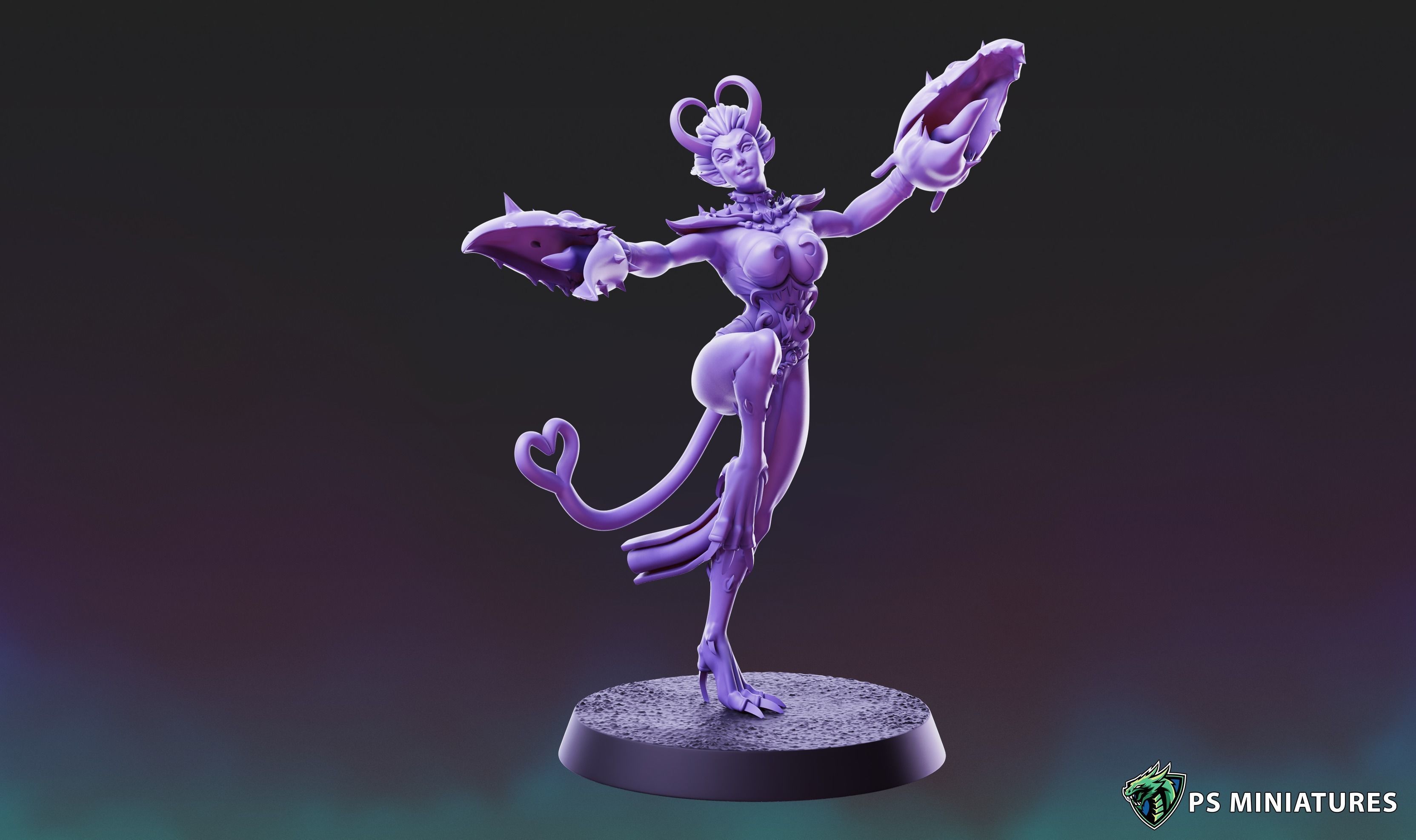  Demons of Excess - Demonettes Vol 1 Bundle 3D print model_19