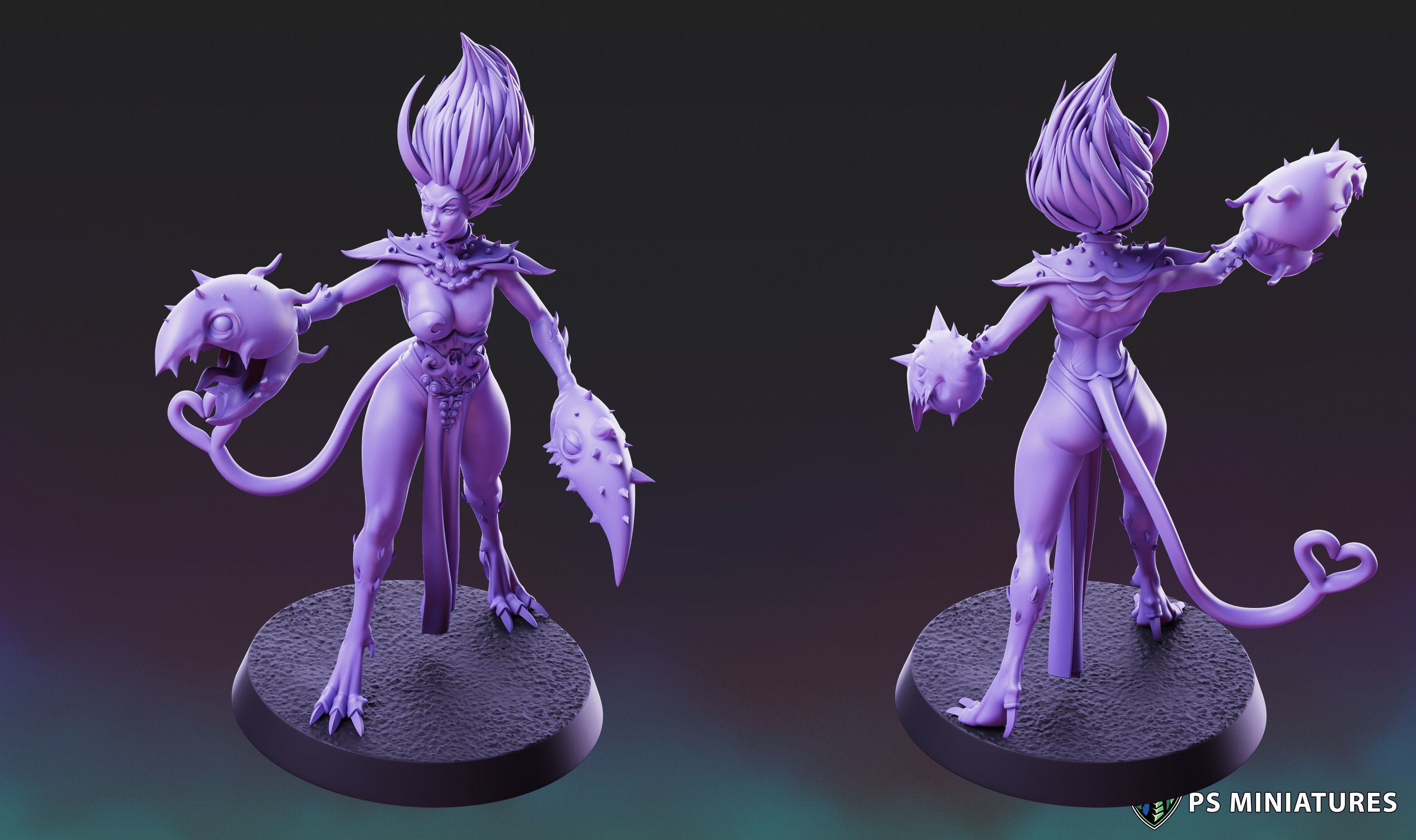  Demons of Excess - Demonettes Vol 1 Bundle 3D print model_4