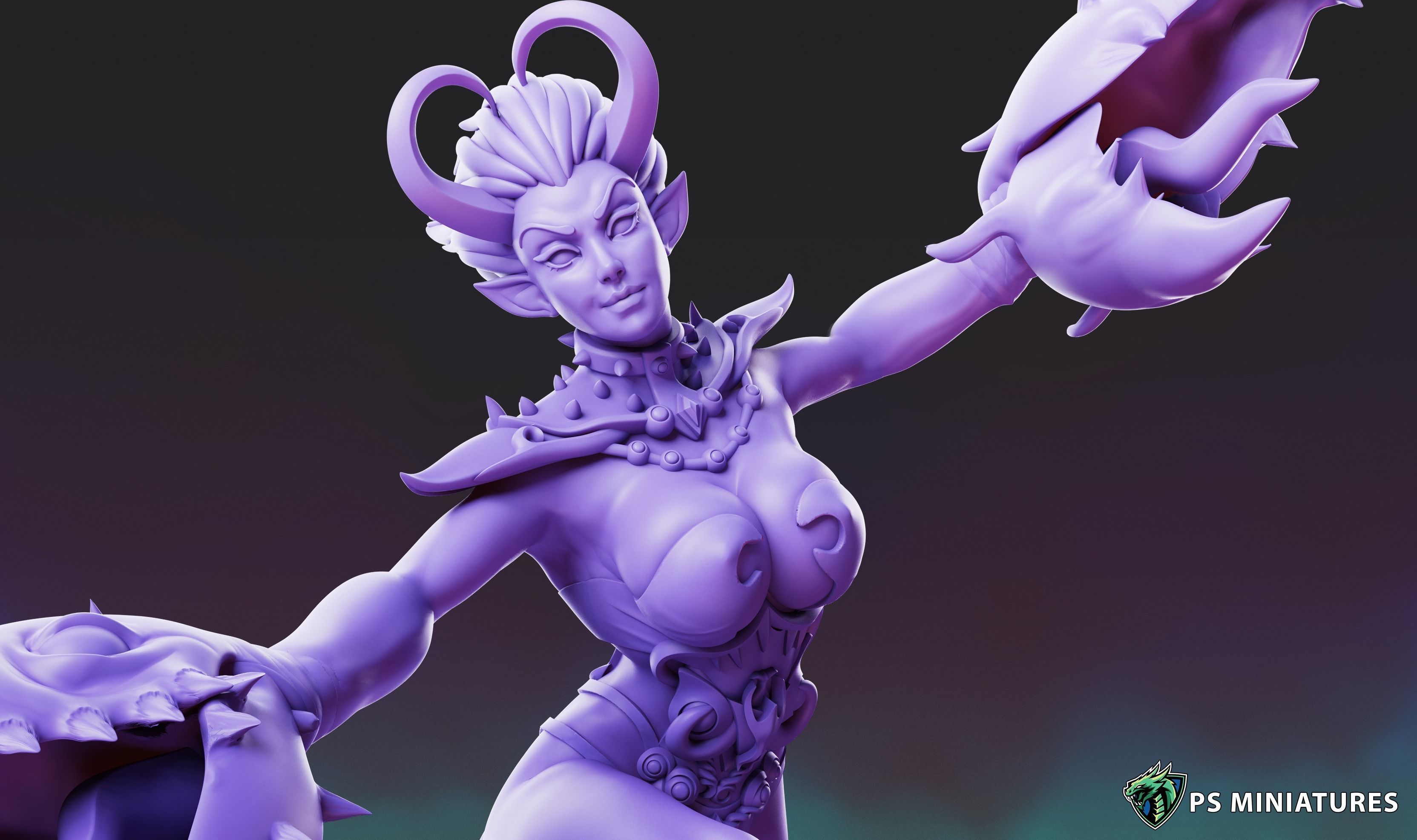  Demons of Excess - Demonettes Vol 1 Bundle 3D print model_21