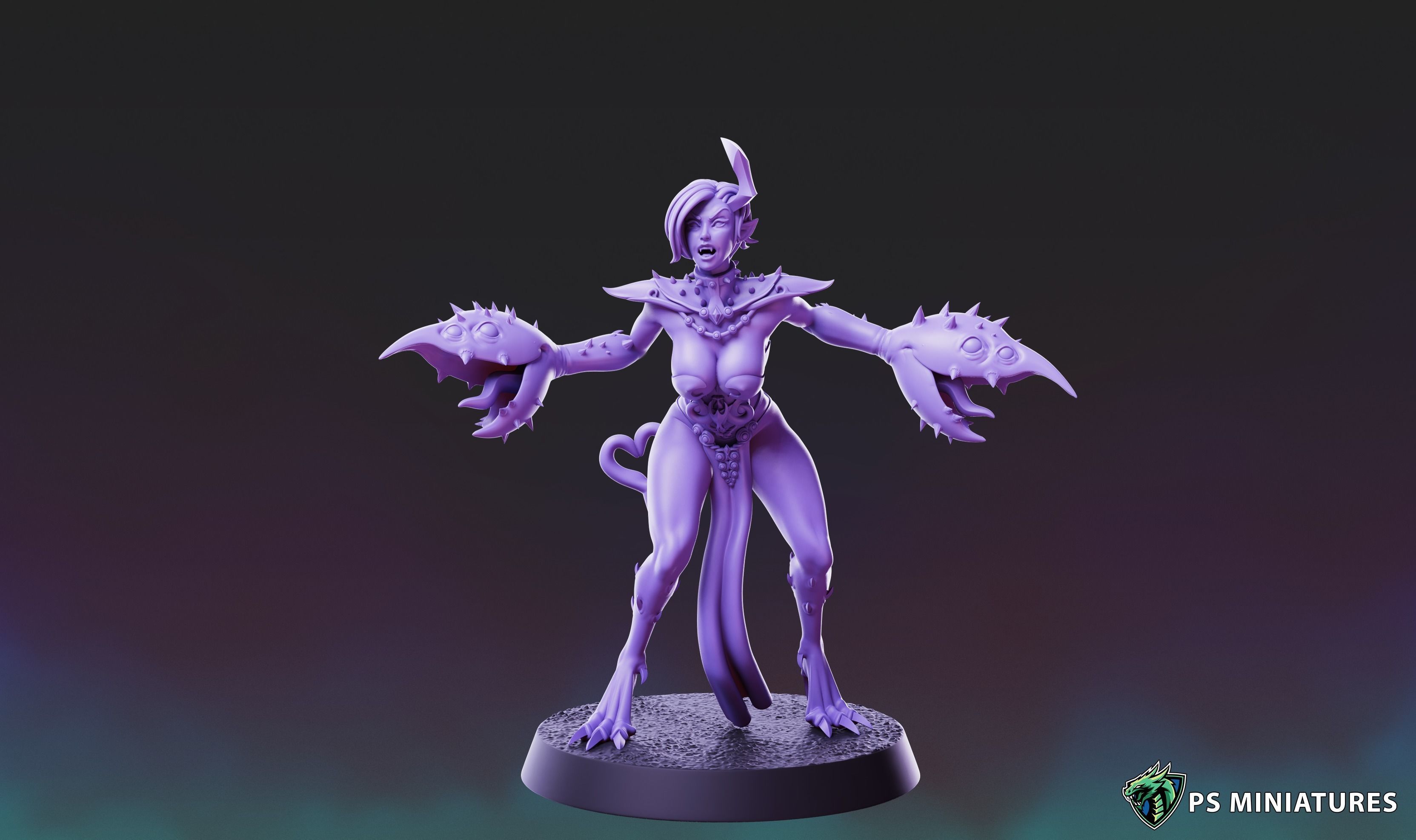  Demons of Excess - Demonettes Vol 1 Bundle 3D print model_7