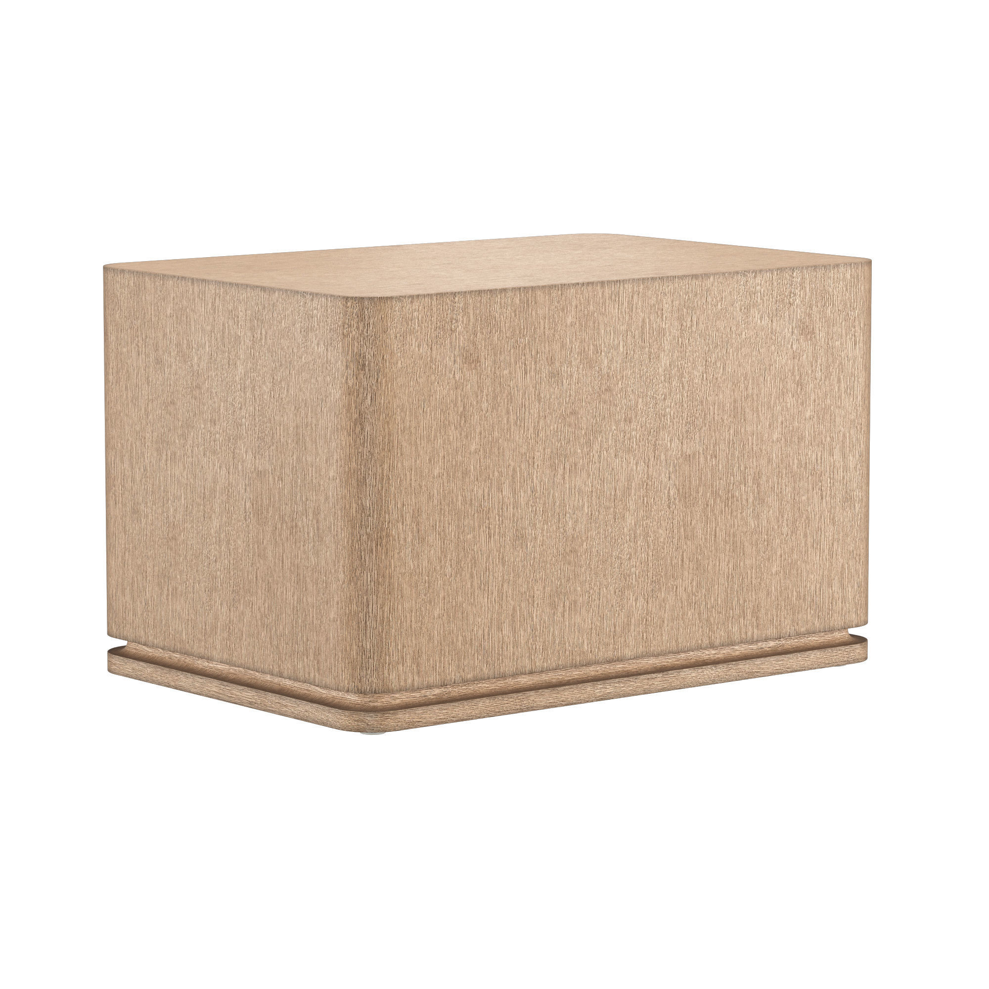 LIGNE PLINTH RECTANGULAR SIDE TABLE 3D model_1