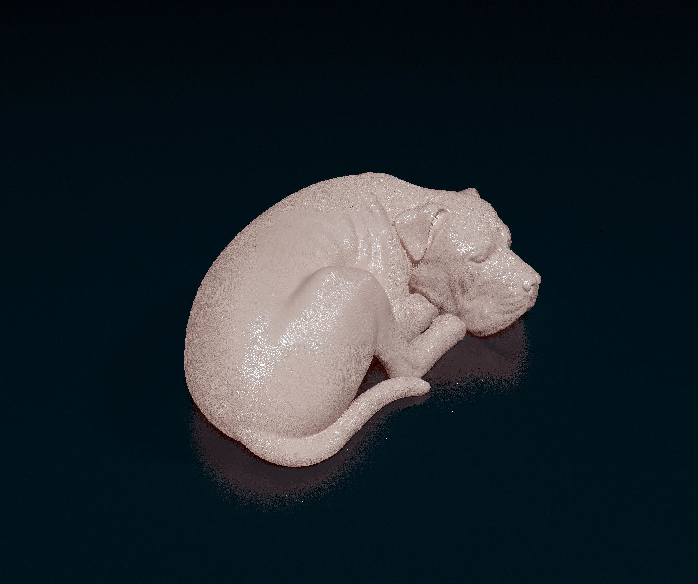American Pitbull 011 3D print model_1