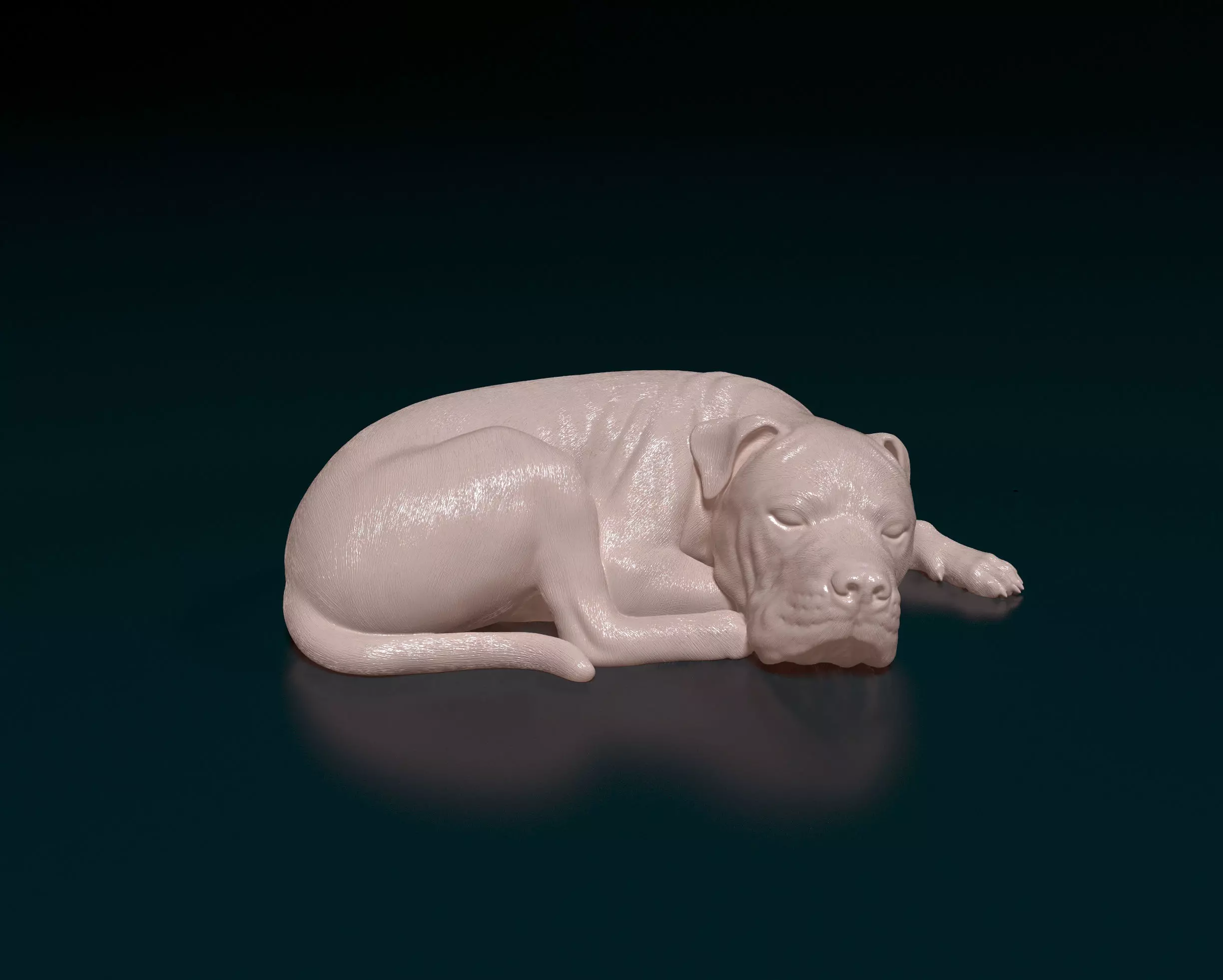 American Pitbull 011 3D print model_0