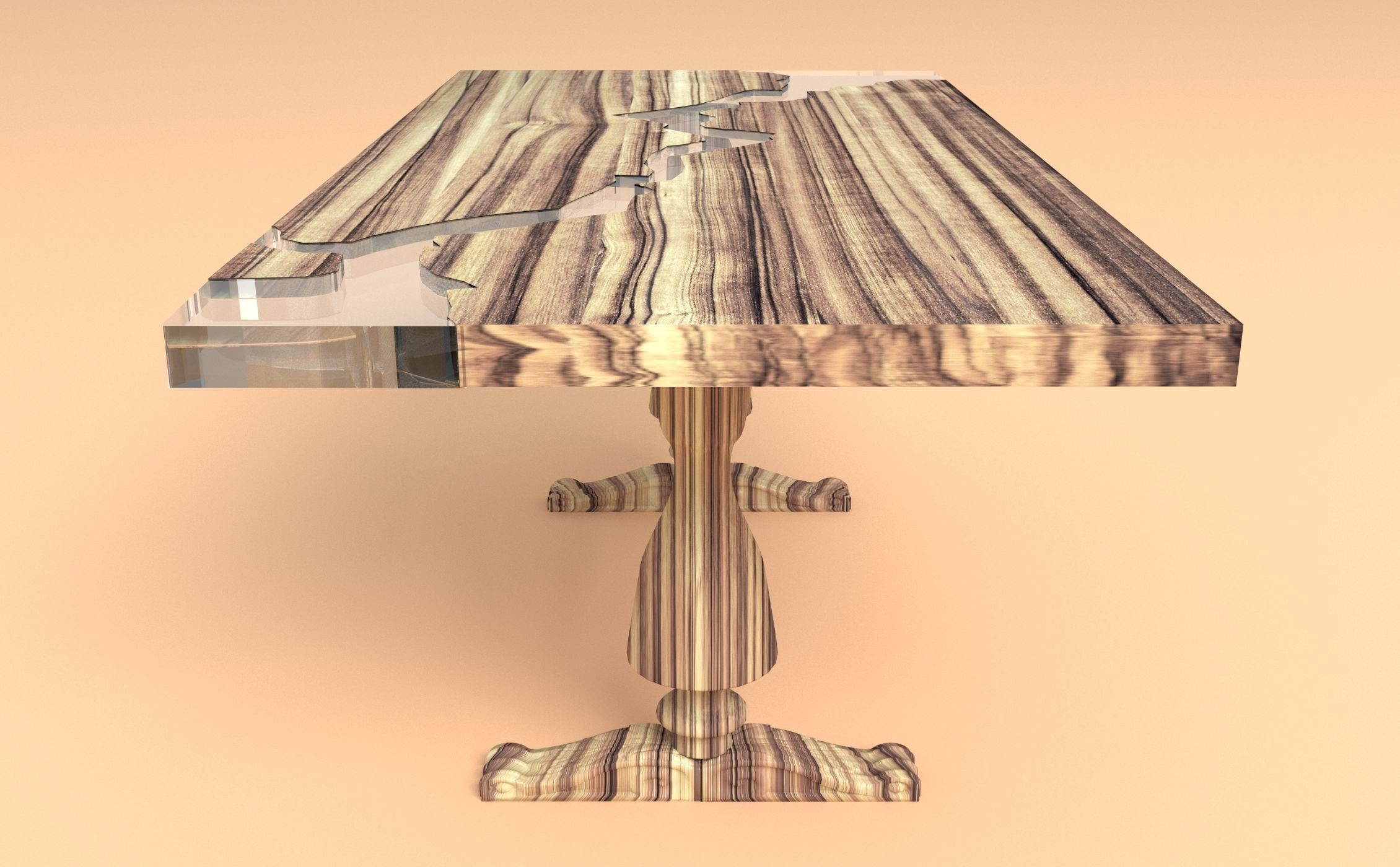 Coffee Table Bosphorus 3D model_4