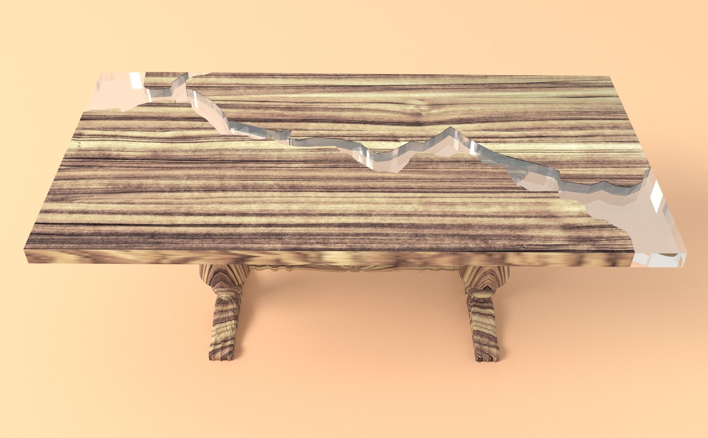 Coffee Table Bosphorus 3D model_3