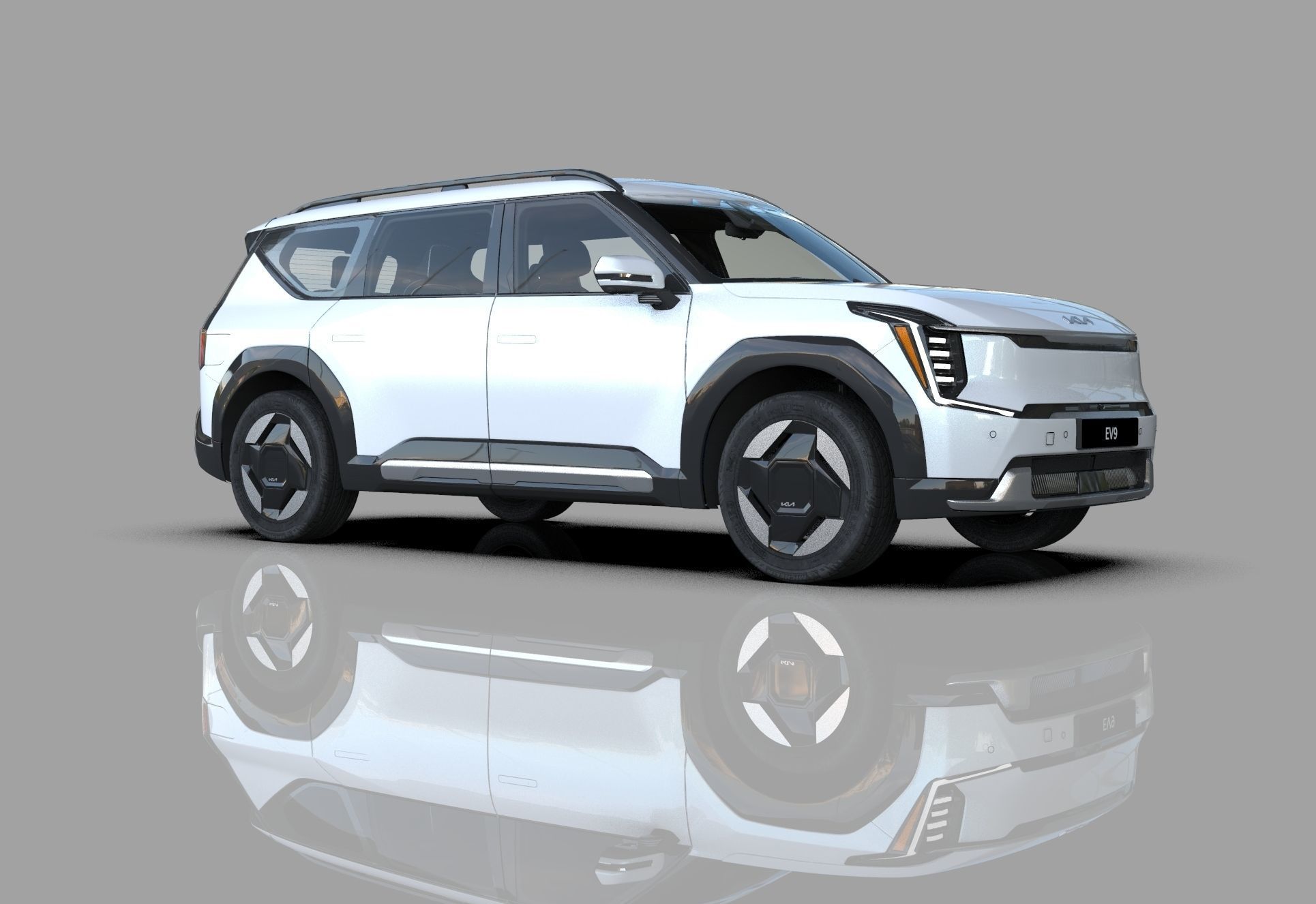 Kia EV9 2023 HQinterior 3D model_6