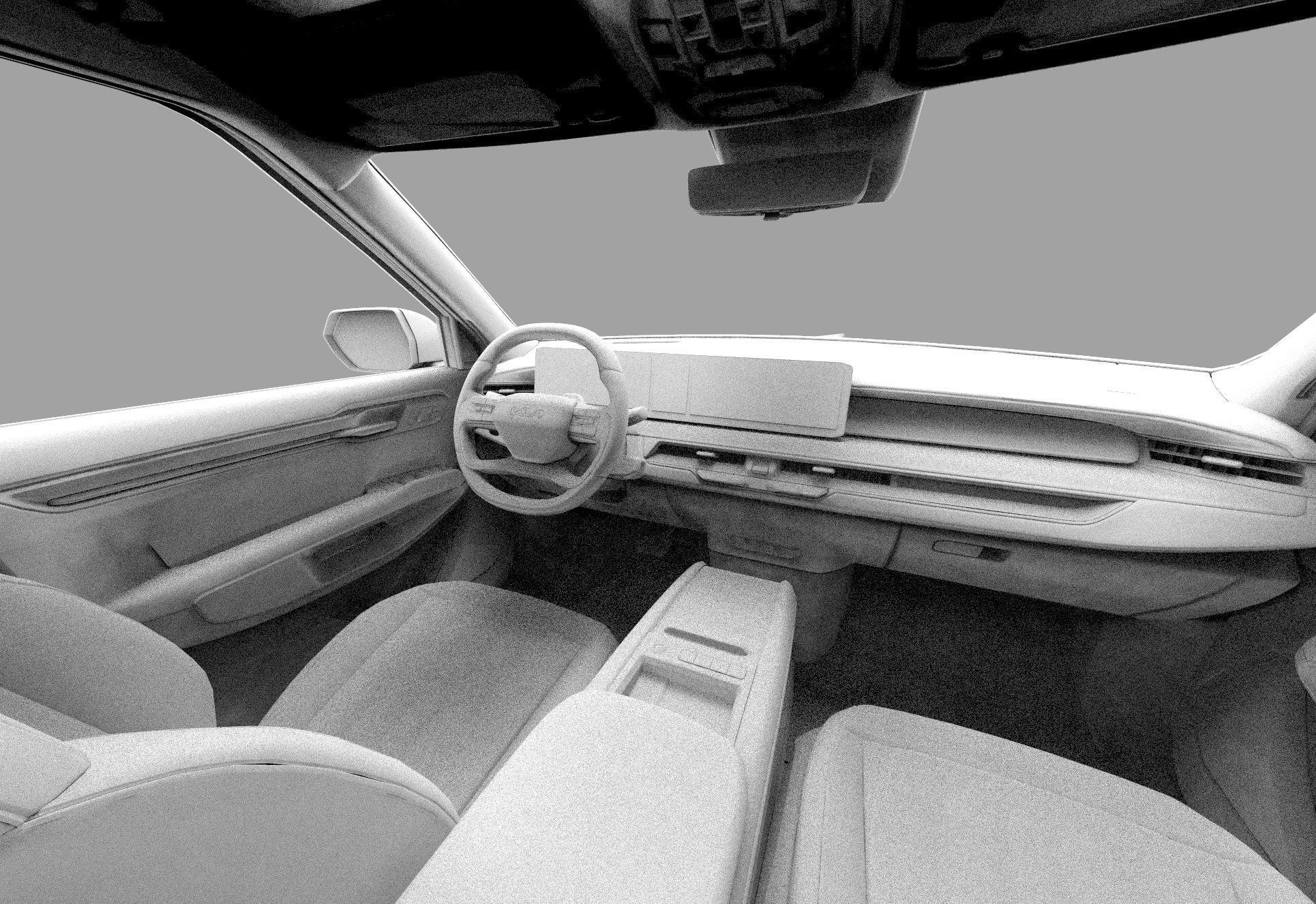 Kia EV9 2023 HQinterior 3D model_56
