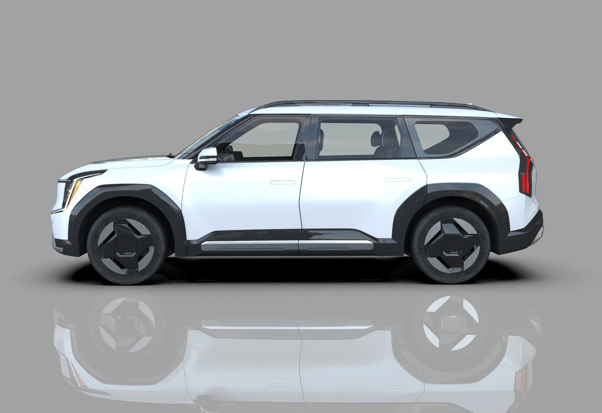 Kia EV9 2023 HQinterior 3D model_3