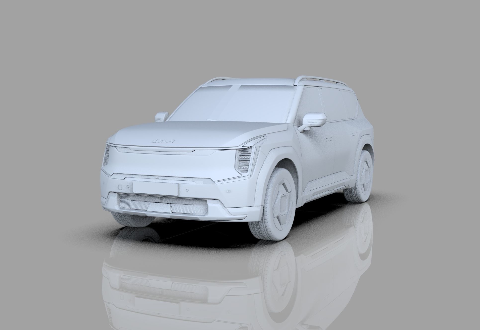 Kia EV9 2023 HQinterior 3D model_39