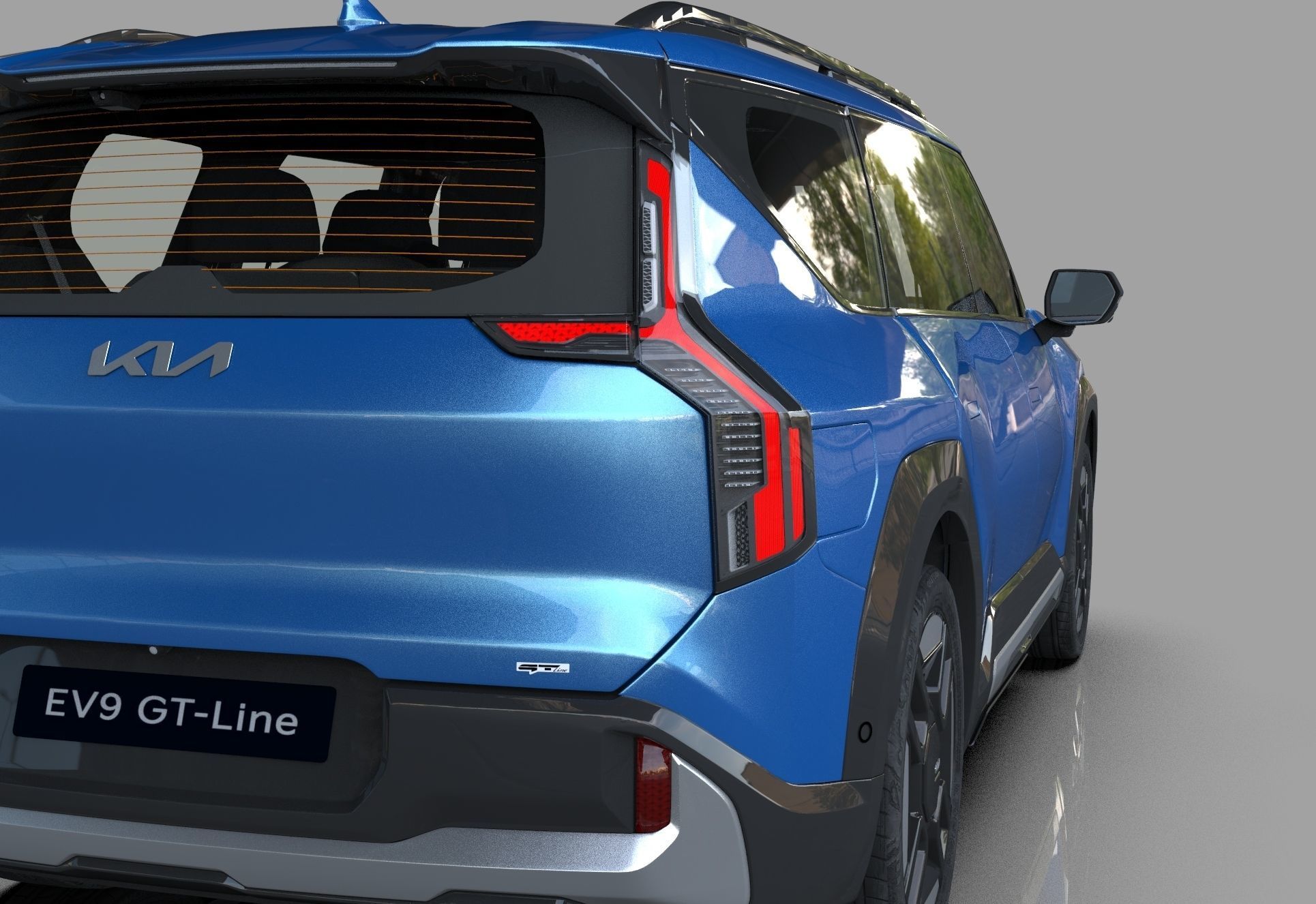 Kia EV9 2023 HQinterior 3D model_22