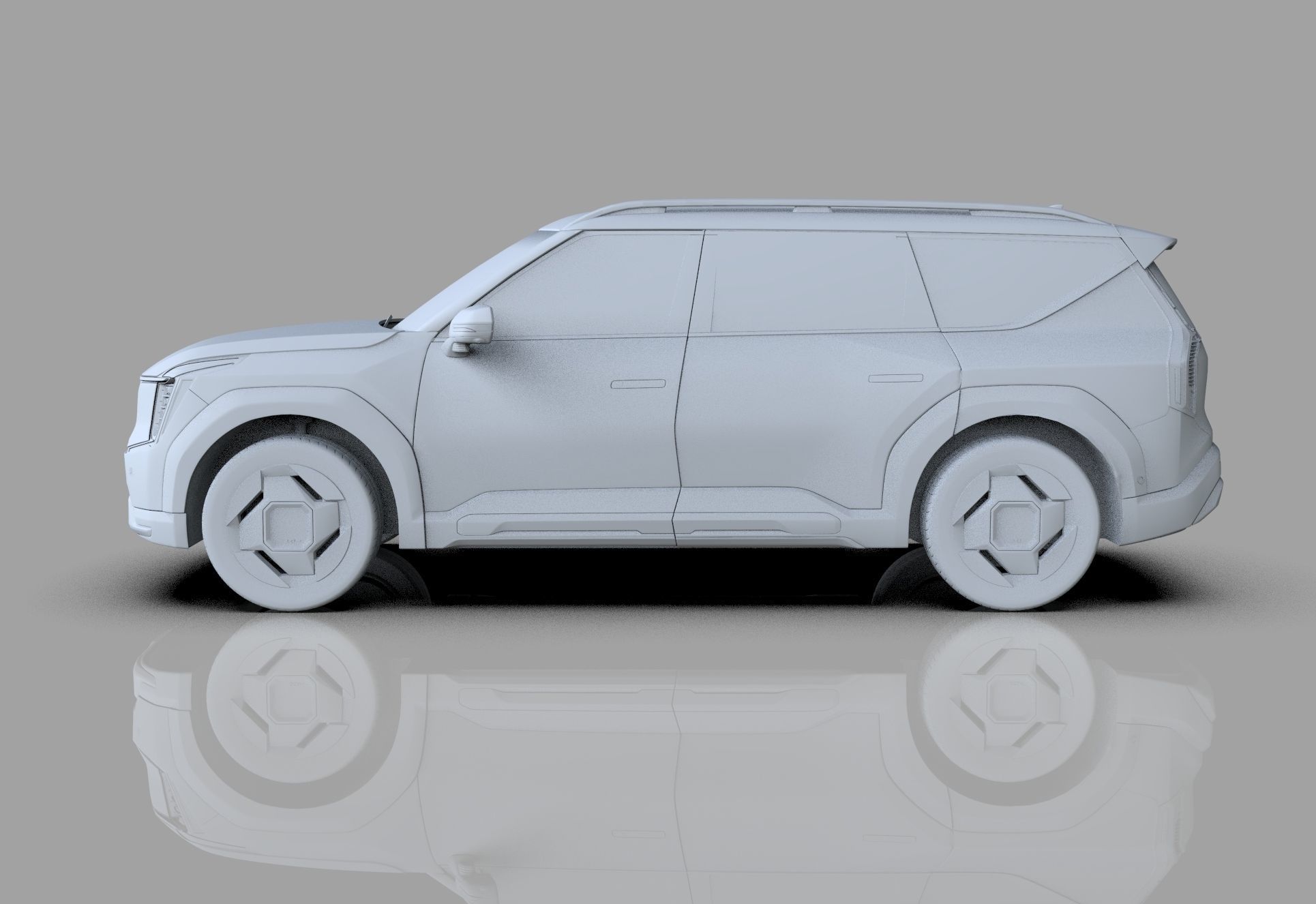 Kia EV9 2023 HQinterior 3D model_40