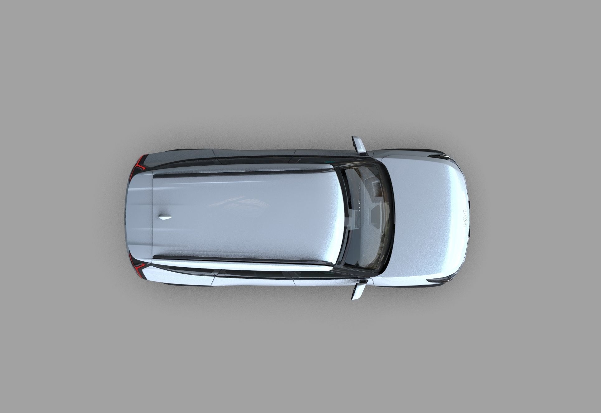 Kia EV9 2023 HQinterior 3D model_10