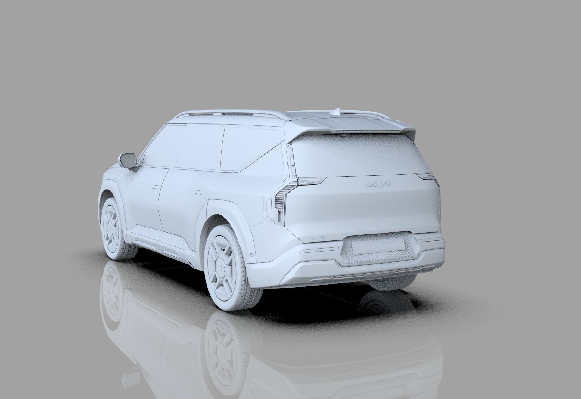 Kia EV9 2023 HQinterior 3D model_41