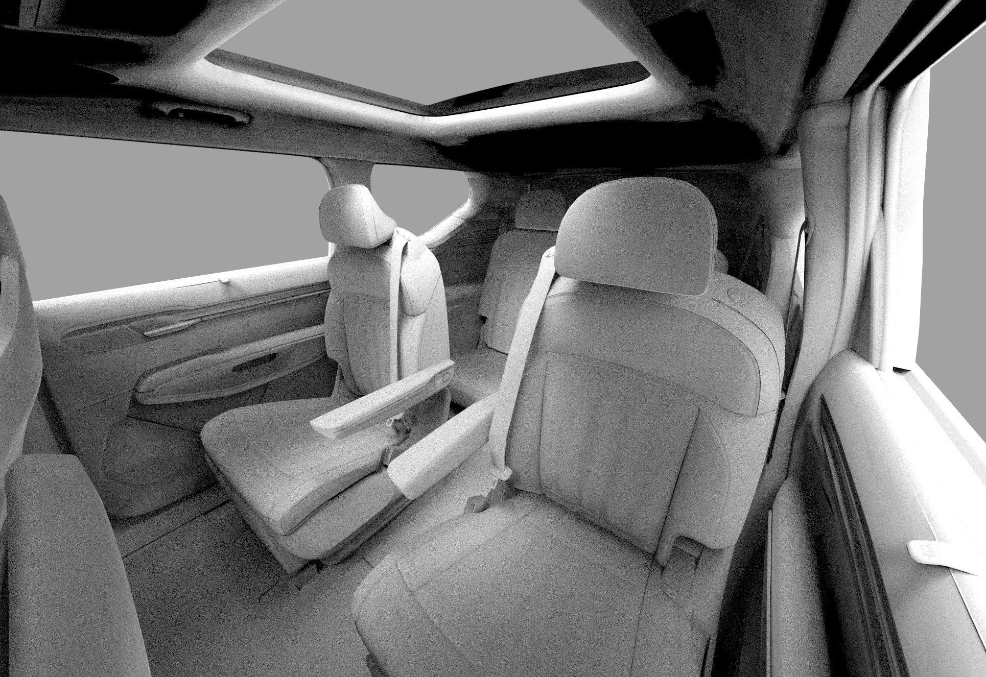 Kia EV9 2023 HQinterior 3D model_59