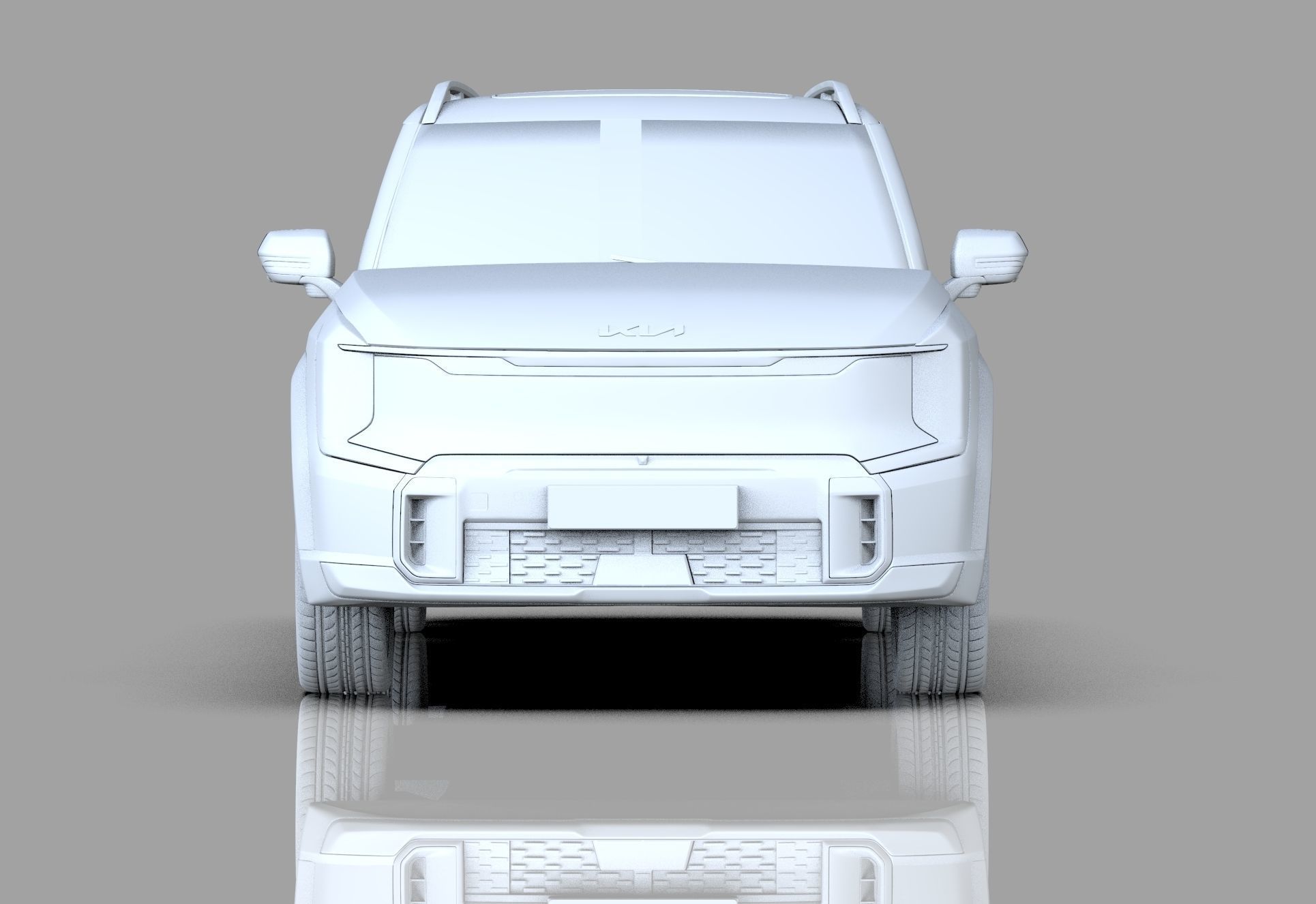 Kia EV9 2023 HQinterior 3D model_48