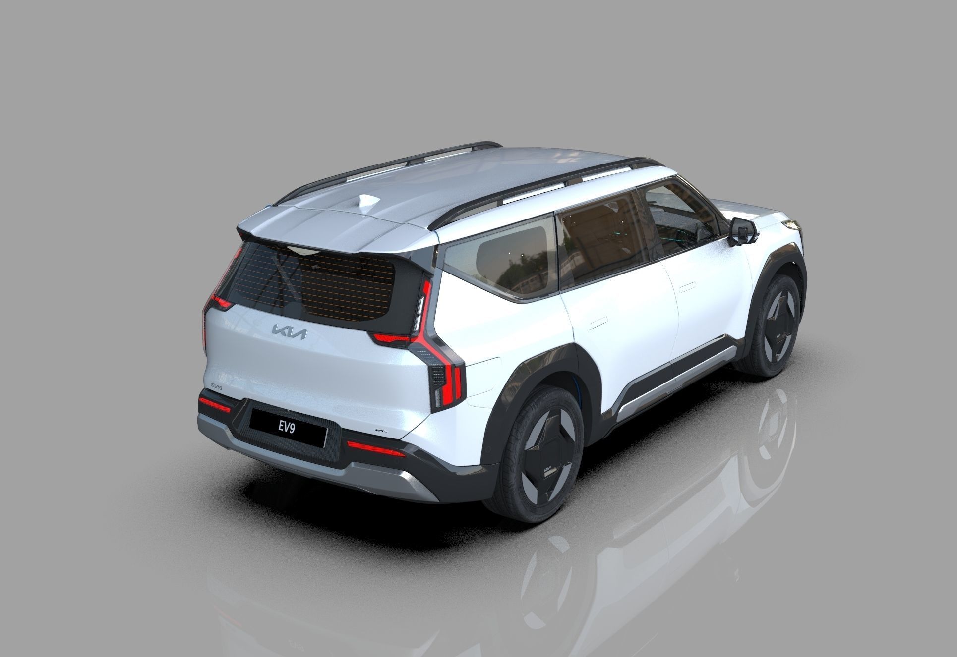Kia EV9 2023 HQinterior 3D model_8