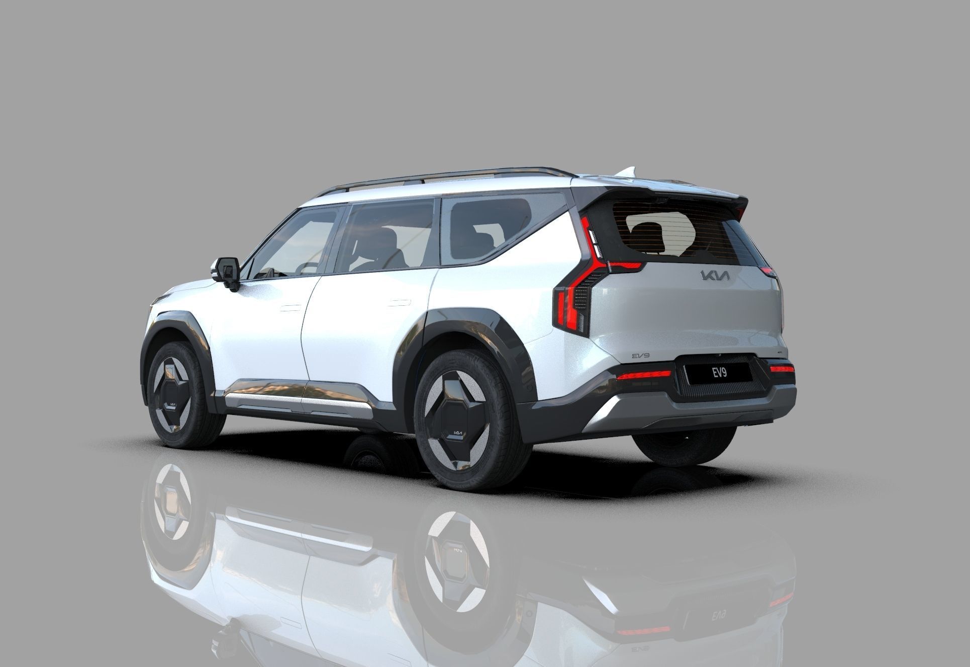 Kia EV9 2023 HQinterior 3D model_4