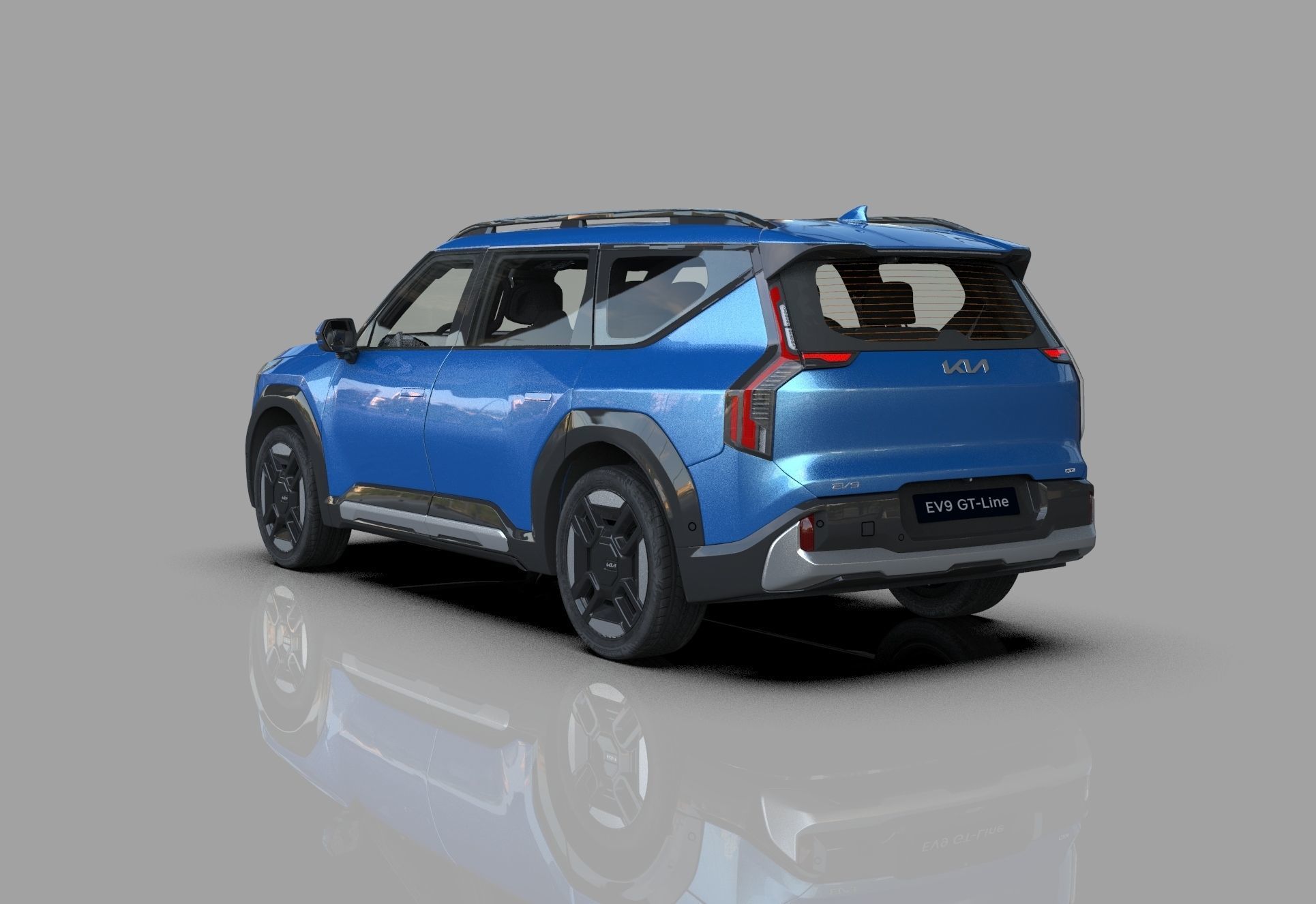 Kia EV9 2023 HQinterior 3D model_19